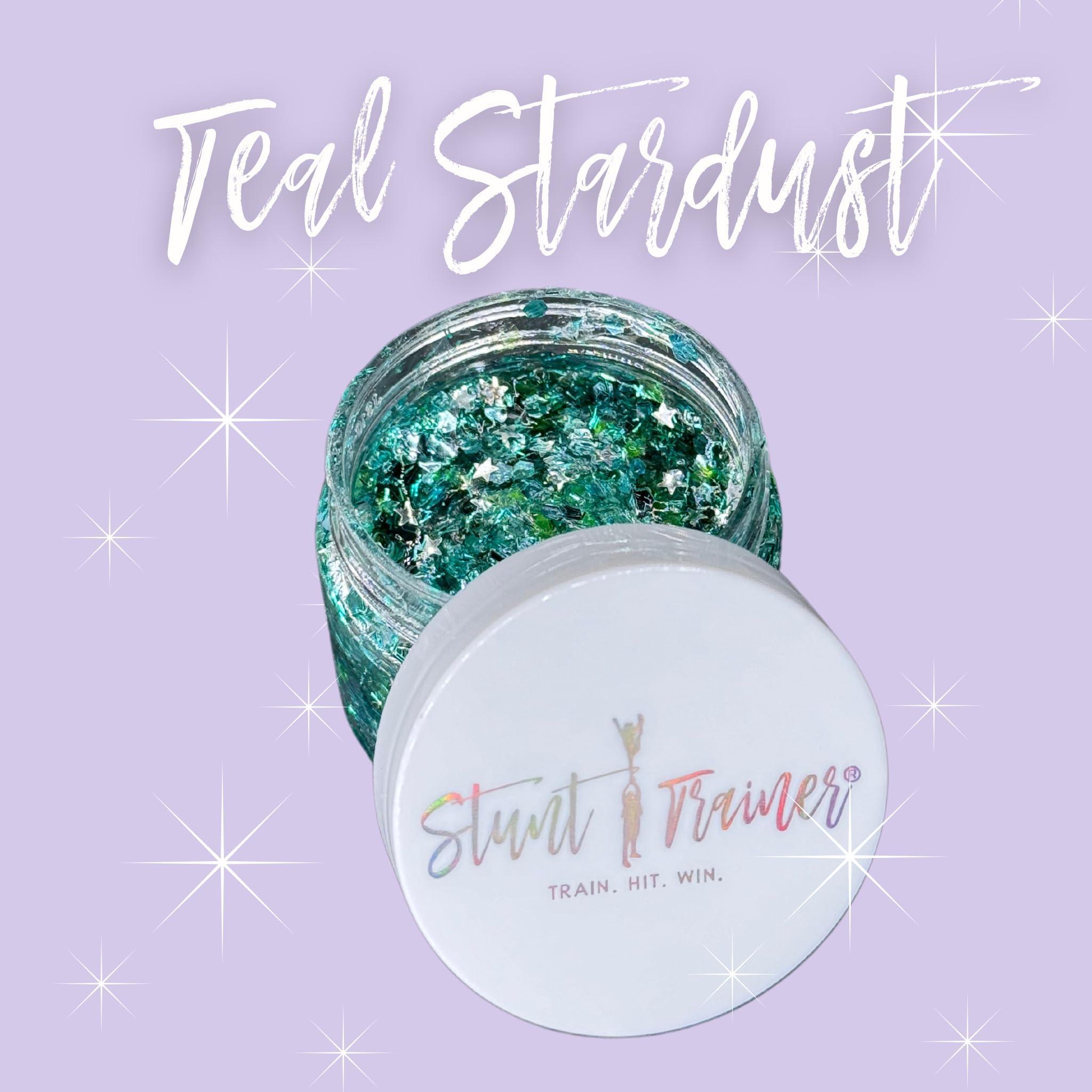 Stunt Trainer Stunt Trainer Cheer Glitter Face Body Makeup Peel Off Gel Chunky Holographic 15 Colors 1.6oz Vegan Cruelty Free Nontoxic Cheerleader Cheerleading Makeup