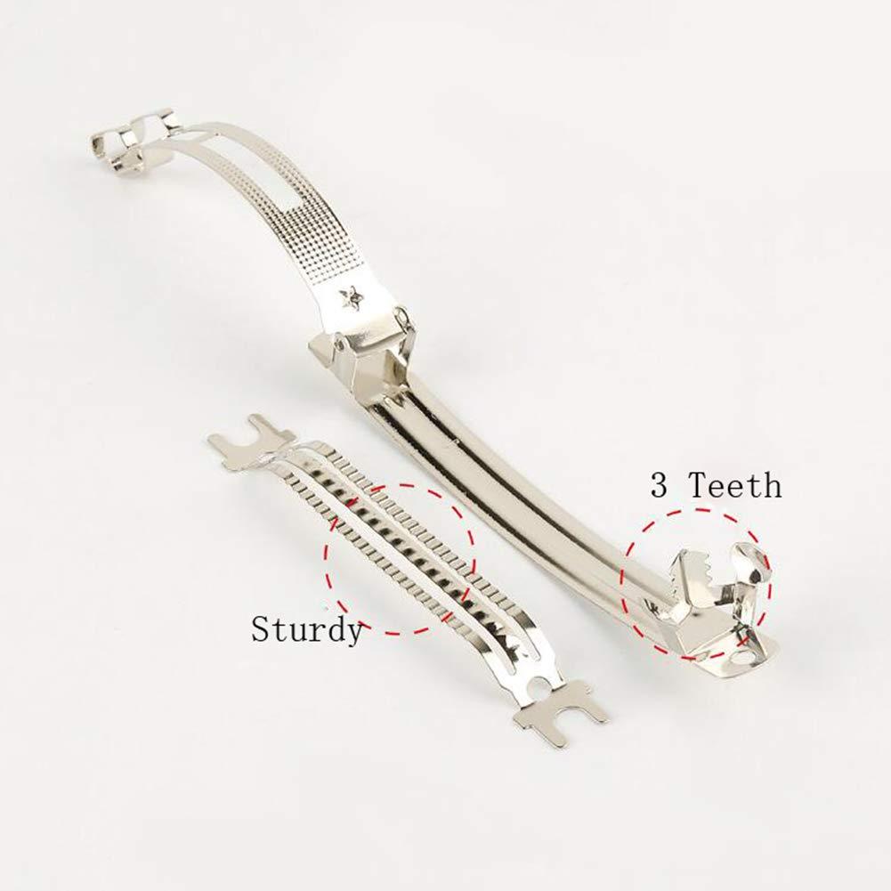 ericotry 1Pcs Women Girls Rhinestone Satin Bowknot Barrette Decorative Hair Clip Hair Bun Cover Snood Net for Nurse Bank Worker Restaurant Stewardess (Black)