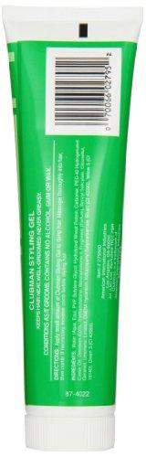 Pinaud Clubman Clubman Pinaud Styling Gel Hair Groom for Men, 3.75-Ounce (Pack of 6)