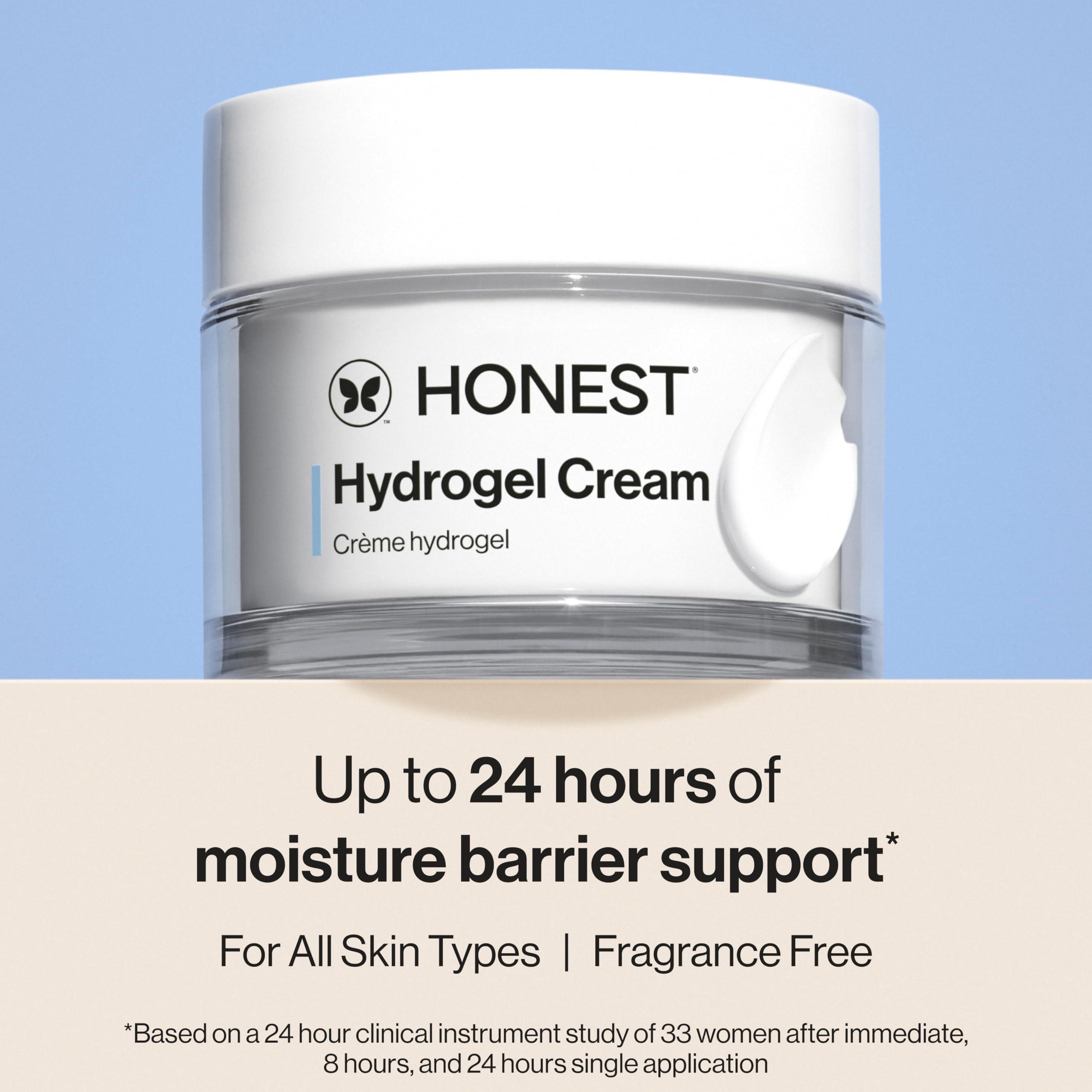 Honest Beauty Honest Beauty Moisturizing Trio | Gentle Gel Cleanser, Green Juice Antioxidant Serum, Hydrogel Cream | 3-Step Routine | Vegan + Cruelty Free