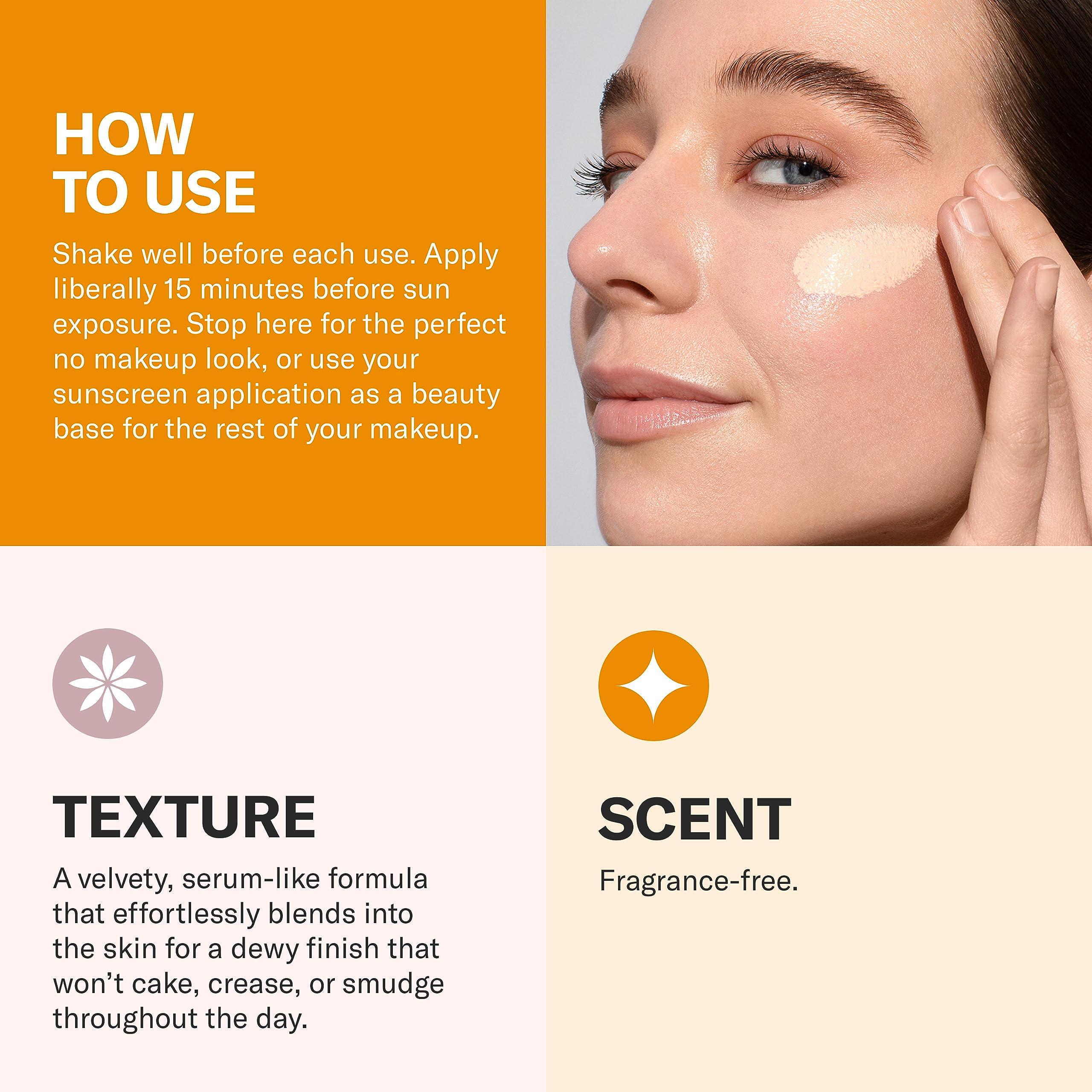 ODACITE SPF 50 Flex-Perfecting Mineral Drops Tinted Sunscreen TWO