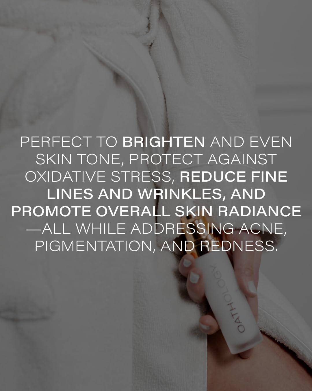 Oathology Oathology Vitamin C Serum, 1.0 Fl Oz, Dermatologist crafted skincare