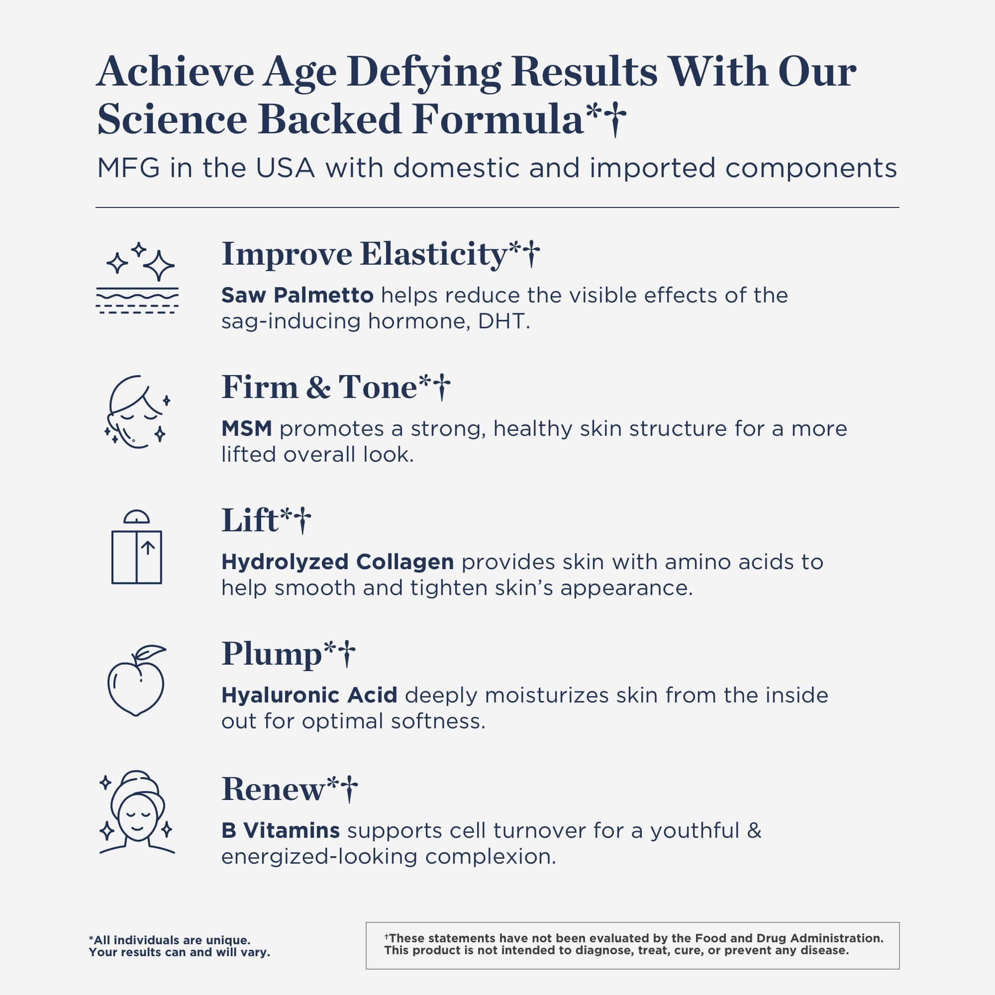 Beverly Hills MD Beverly Hills MD Smoothing Combo Regimen Bundle- Dermal Repair Complex Supplement & Deep Wrinkle Filler- Helps w/Hydration, Appearance of Aging Skin, Wrinkles, Fine Lines & Supporting Collagen