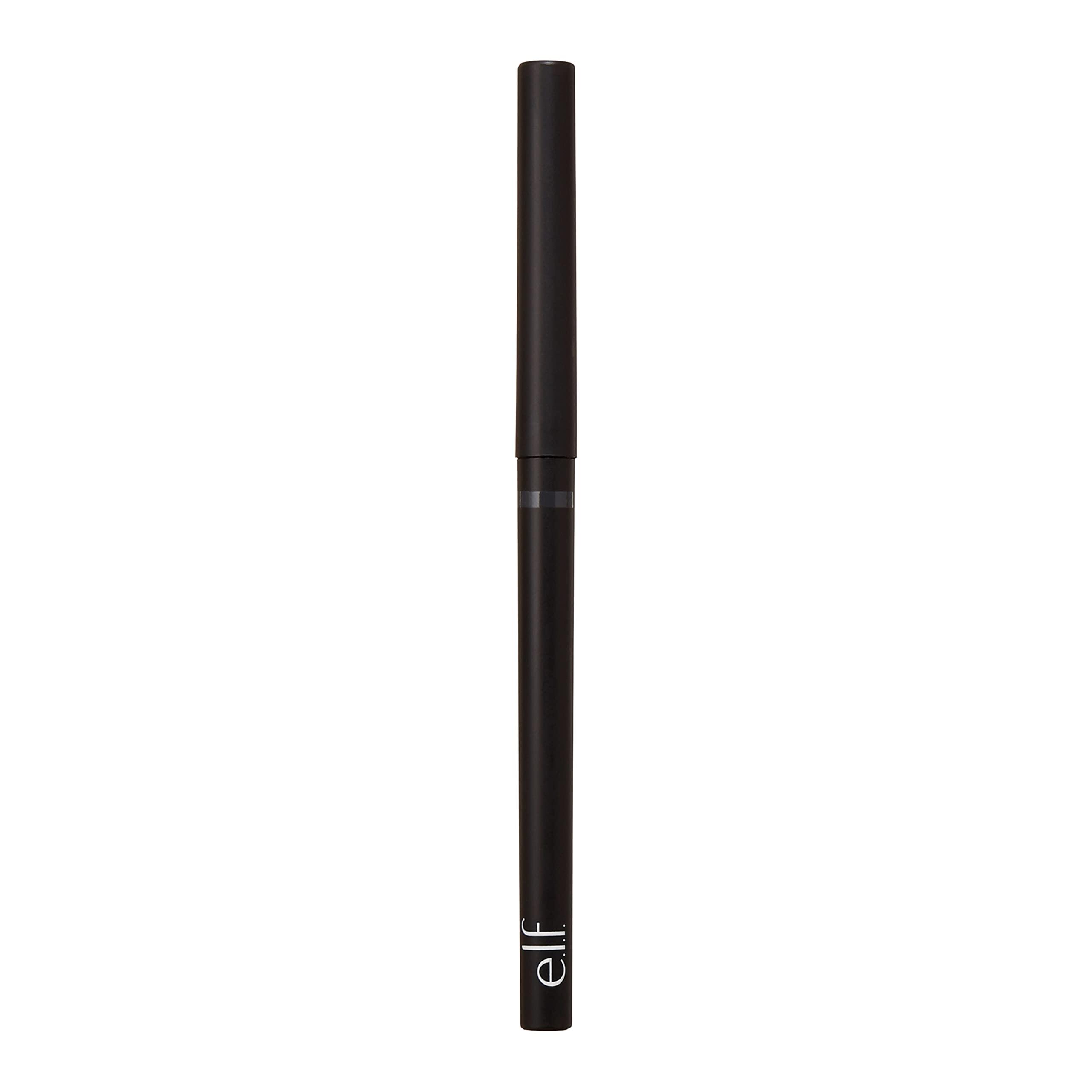 e.l.f. e.l.f, No Budge Retractable Eyeliner, Creamy, Ultra-Pigmented, Long Lasting, Enhances, Defines, Intensifies, Boldens, Grey, All-Day Wear, 0.006 Oz