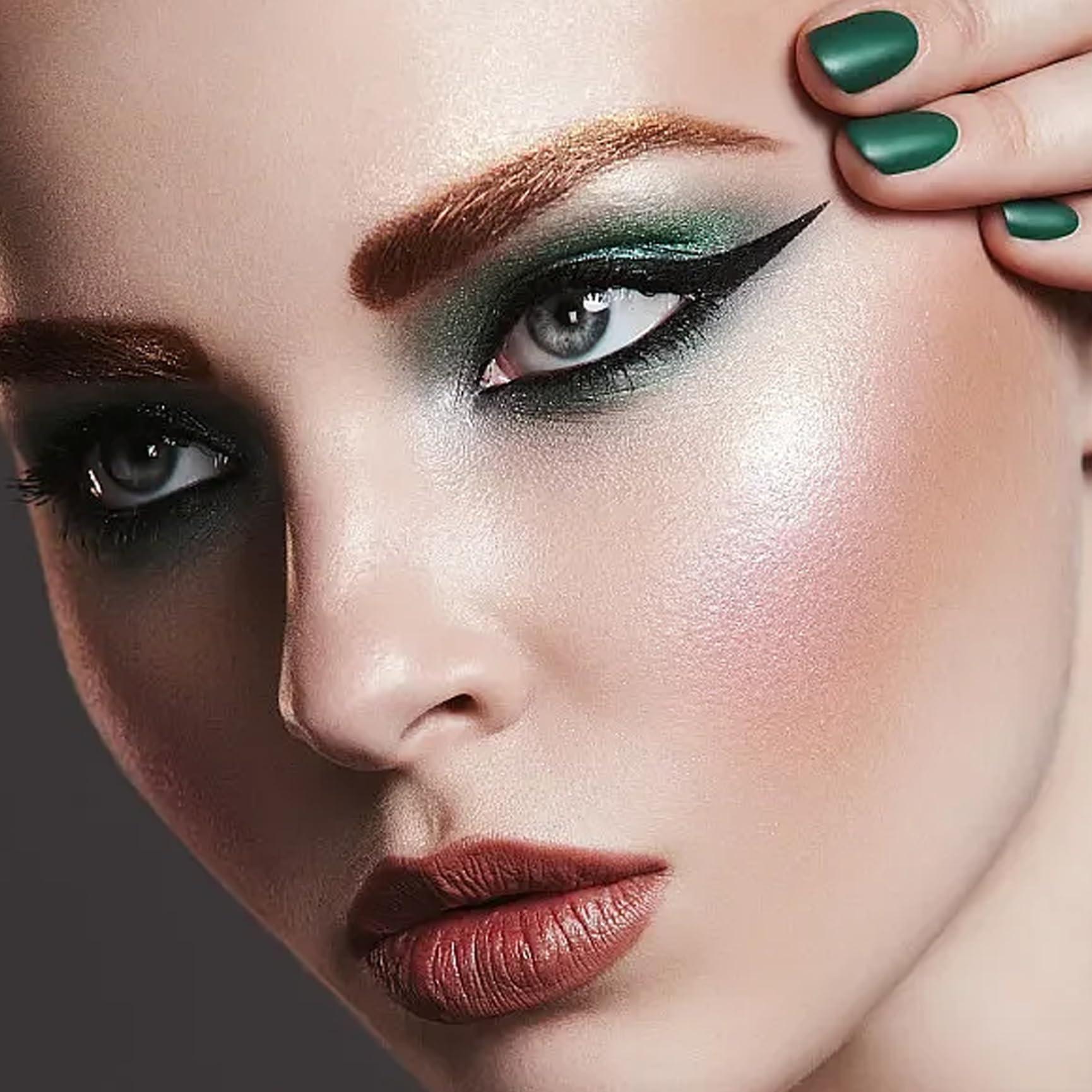 KUYYFDS KUYYFDS Eyeliner Stencil 4 Sheets 10 Models Each Eyeshadow Stencils 6 in 1 Reusable Cat Eye Liner Stickers with Perfect Winged Tip for Eye Makeup Tools