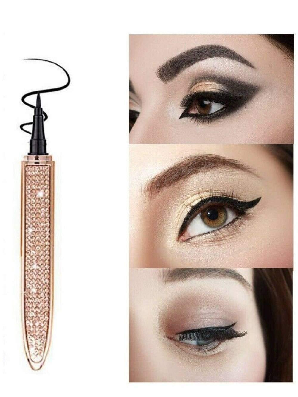 GXRGXR Eye Lash Glue Pen with Eyeliner A 2in1, Magic Lash Glue, Non Magnetic for Eye Makeup Wear Normal False Eyelashes Women Gifts