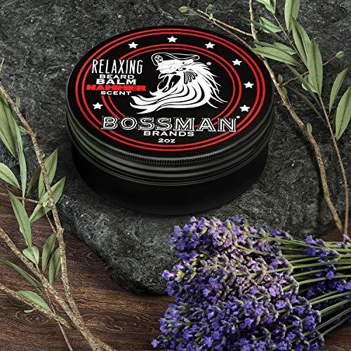 Bossman Bossman Complete Beard Kit - Men's Beard Oil Jelly, Fortify Shower Conditioner, Balm, Mustache Wax and Comb - Beard Softener, Growth, Care and Grooming Products Kit (Hammer)