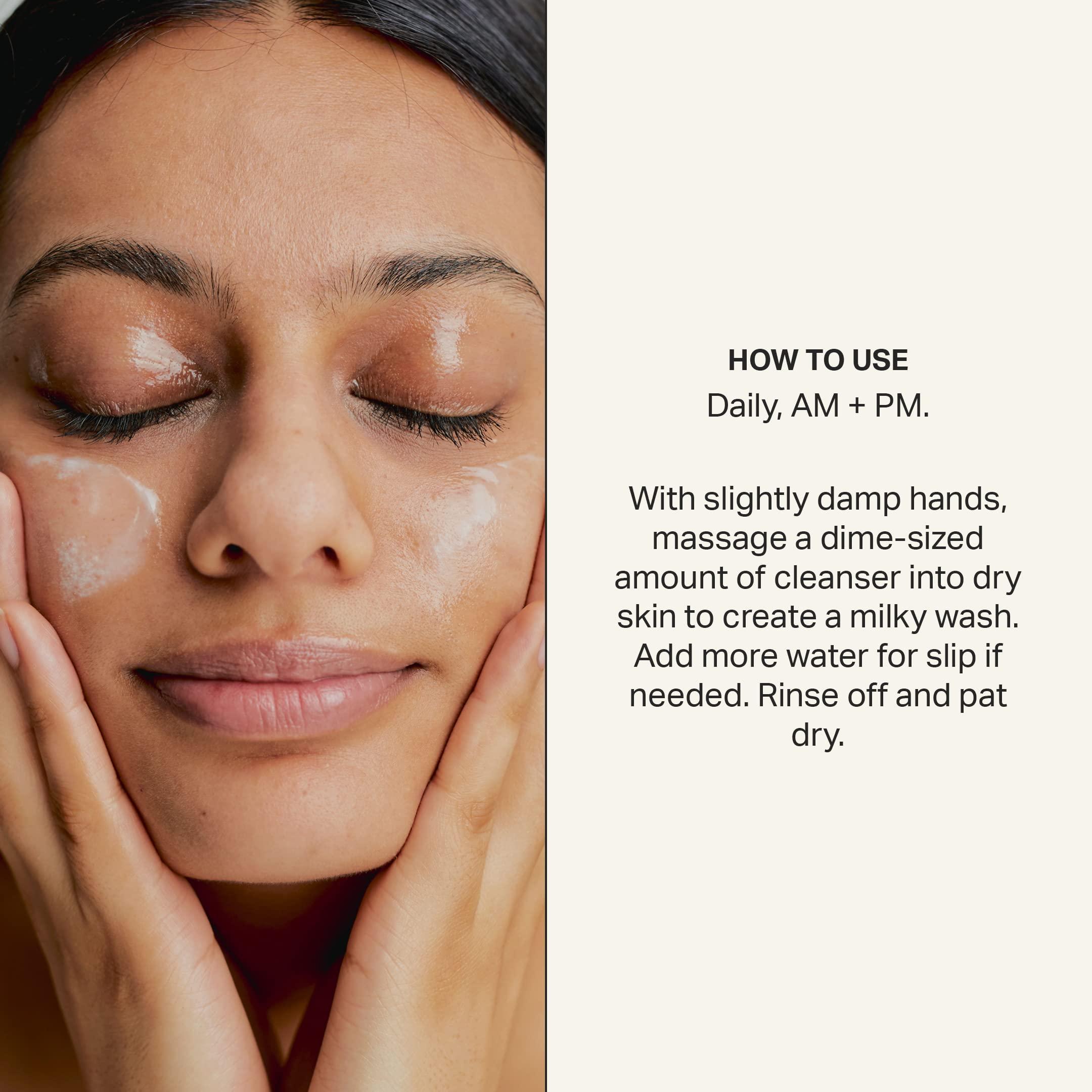 Cocokind Cocokind Oil to Milk Face Wash, Based Cleanser and Makeup Remover - Cleansing, Cleansing Milk and Cream Cleanser for Face, 3 Pack