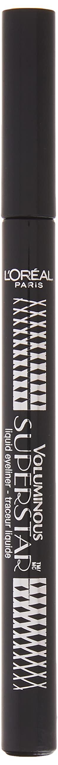 L'Oréal Paris L'Oreal Paris Voluminous Superstar Liquid Eyeliner Pen, Black [202] 0.056 oz
