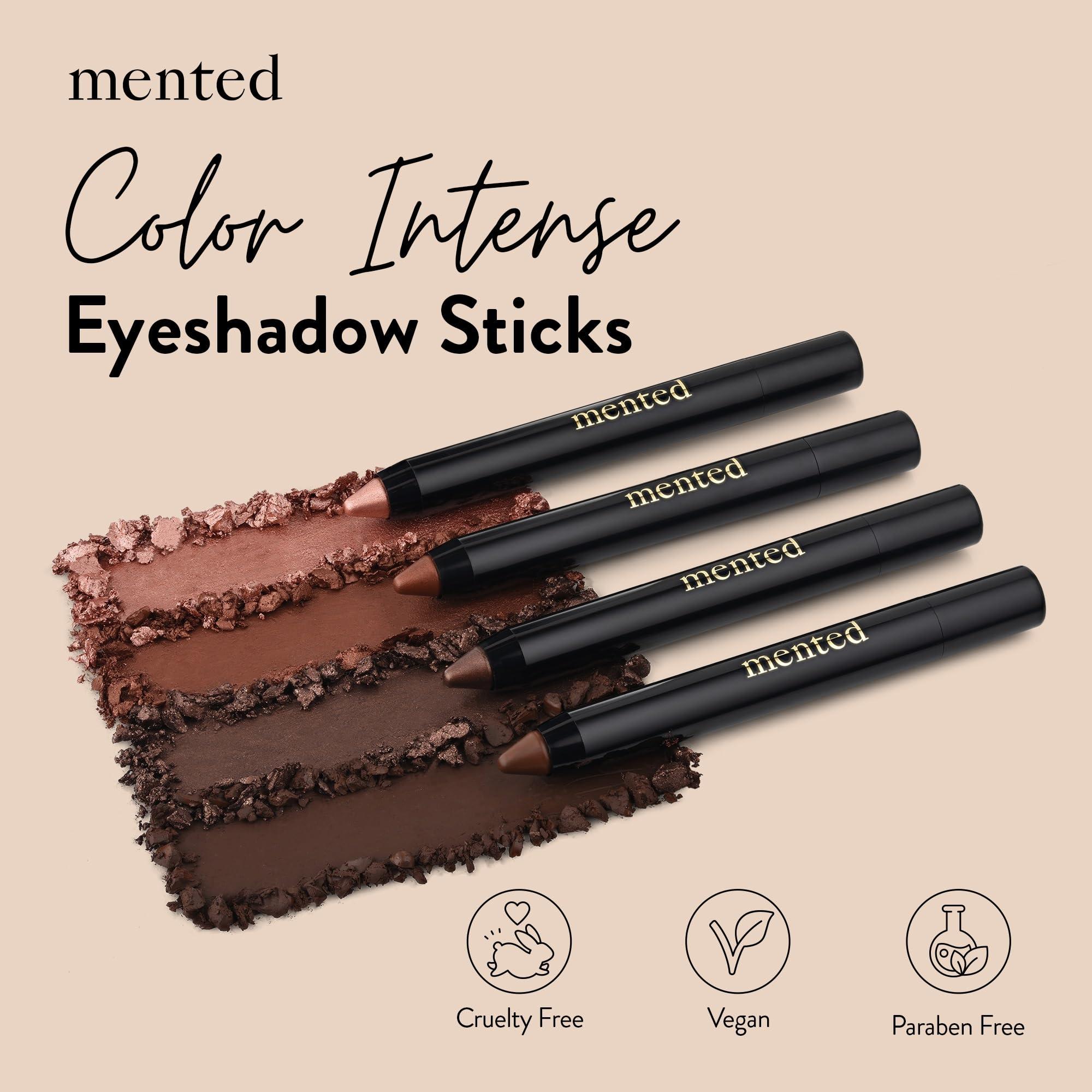 Mented Mented Cosmetics Color Intense Eye Shadow Sticks, Cream Eyeshadow Stick Crayon, Easy-to-Apply Eyeshadow Pencils, Waterproof + Crease Proof Eye shadow Make Up, 0.05oz, Deja Brew