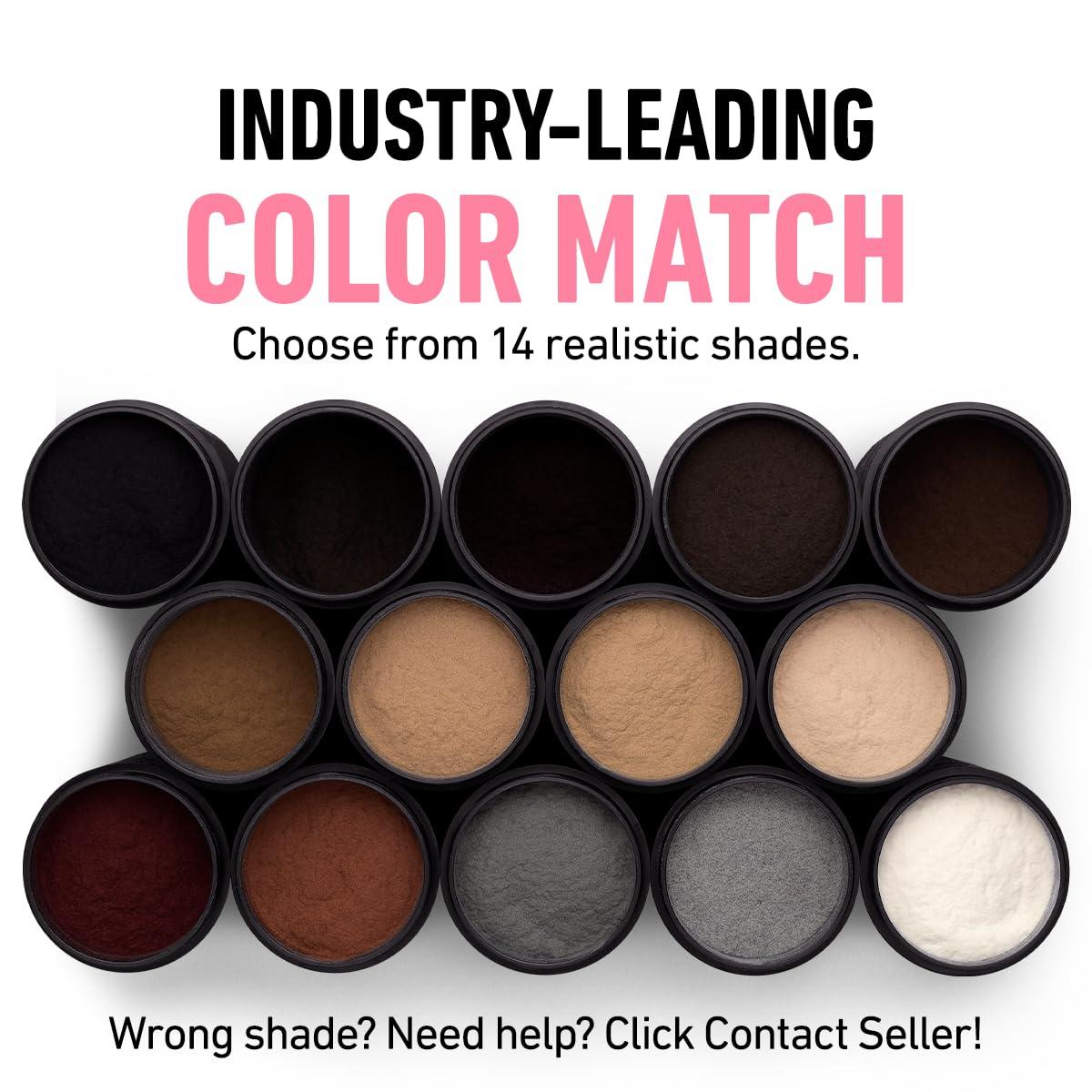 Boldify BOLDIFY Hair Fibers (28g) - Fill In Thinning and Fine Hair for an Instantly Fuller, Thicker Look - 14 Shades for Women & Men - White