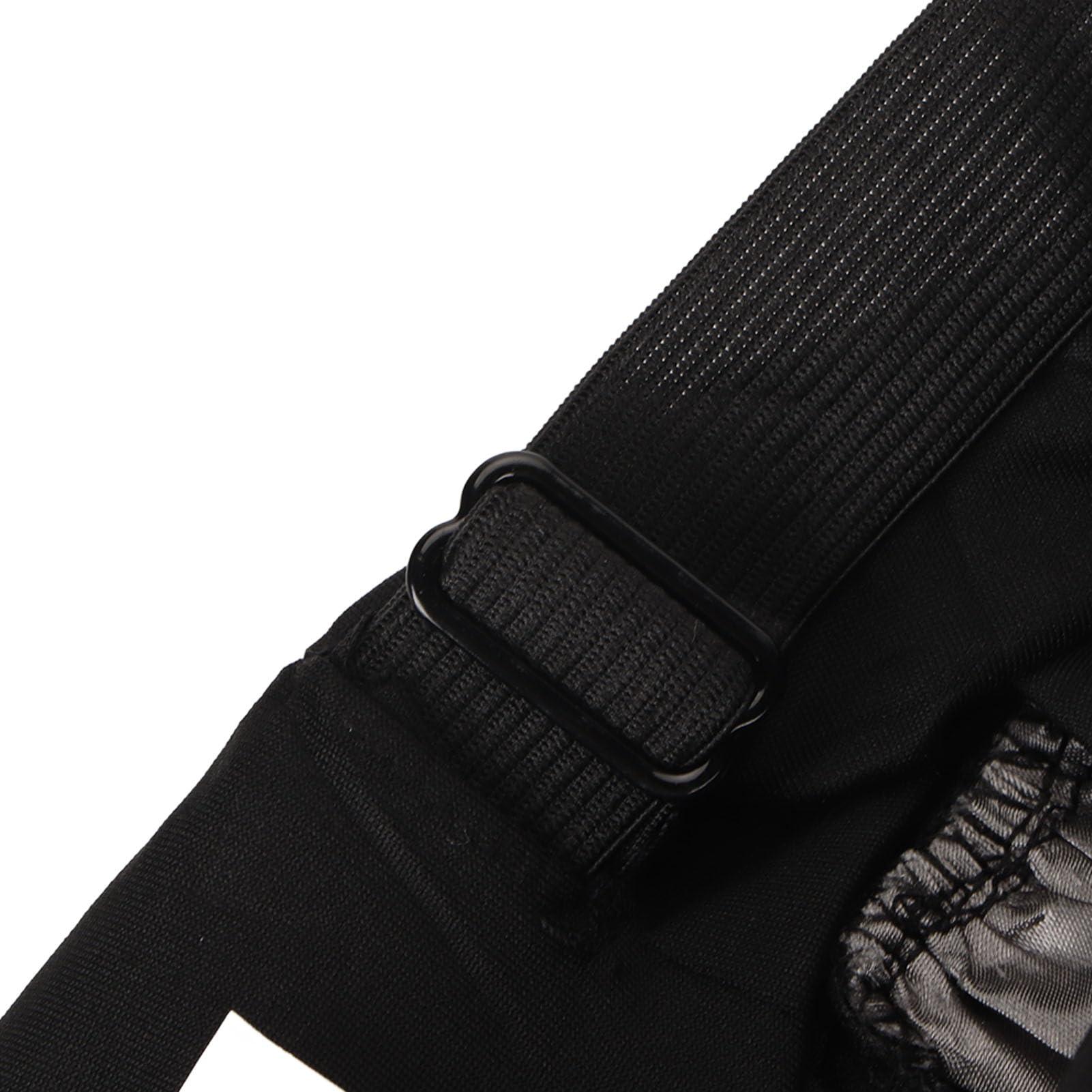 Kuuleyn Kuuleyn Waterproof Bath Caps Shower Caps Black Shower Caps Wide Brim Shower Caps Reusable Bath Hair Cap for Ladies Men and Kids