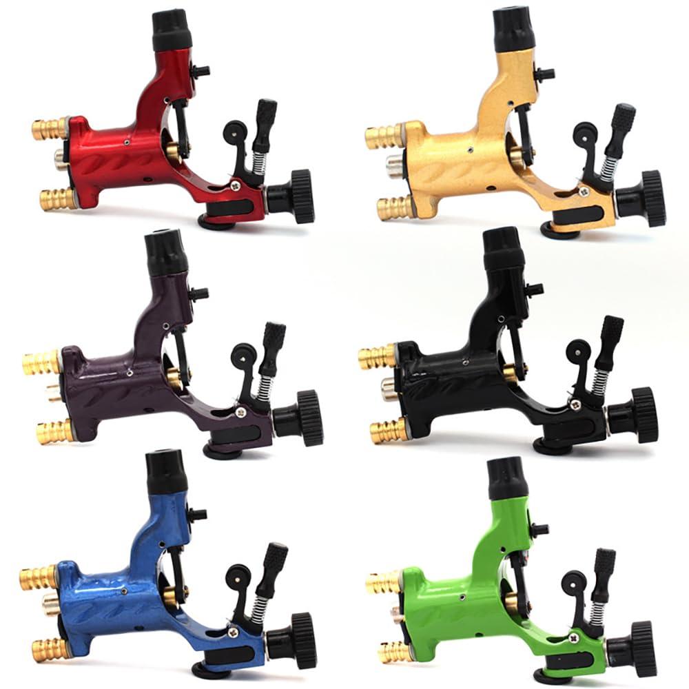 TTOOGO Tattoo Machine Kit Tattoo Set for Beginners Motor Machine Set Tattoo Motor Machine Set for Tattoo Practice,Tattoo Machine Kit Complete Set for Artistic Creations,Blue