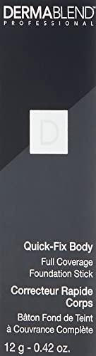 Dermablend Dermablend Quick-Fix Body Makeup Full Coverage Foundation Stick, Water-Resistant Body Concealer for Imperfections & Tattoos, 0.42 Oz