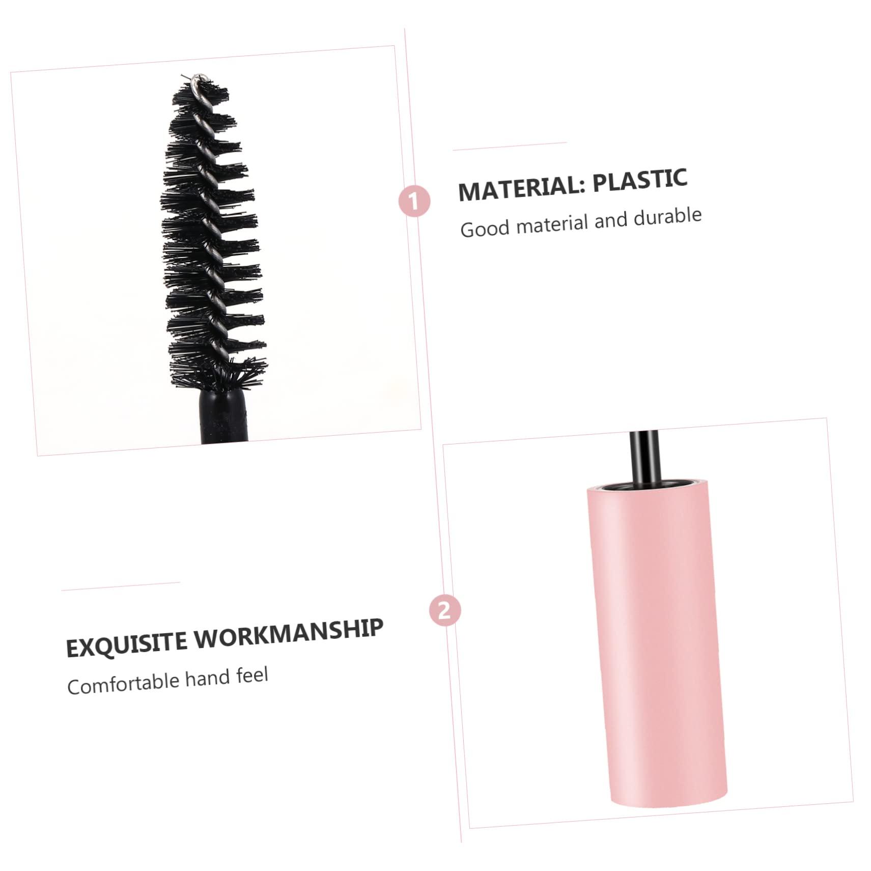 FOMIYES FOMIYES 10pcs Mascara Empty Tube Mascara Volume Mascara Tubes Empty Mascara Tube Clear Empty Eyelashes Mascara Tube Empty Eyelash Mascara Tube Refillable Empty Mascara Palette Plastic Pink