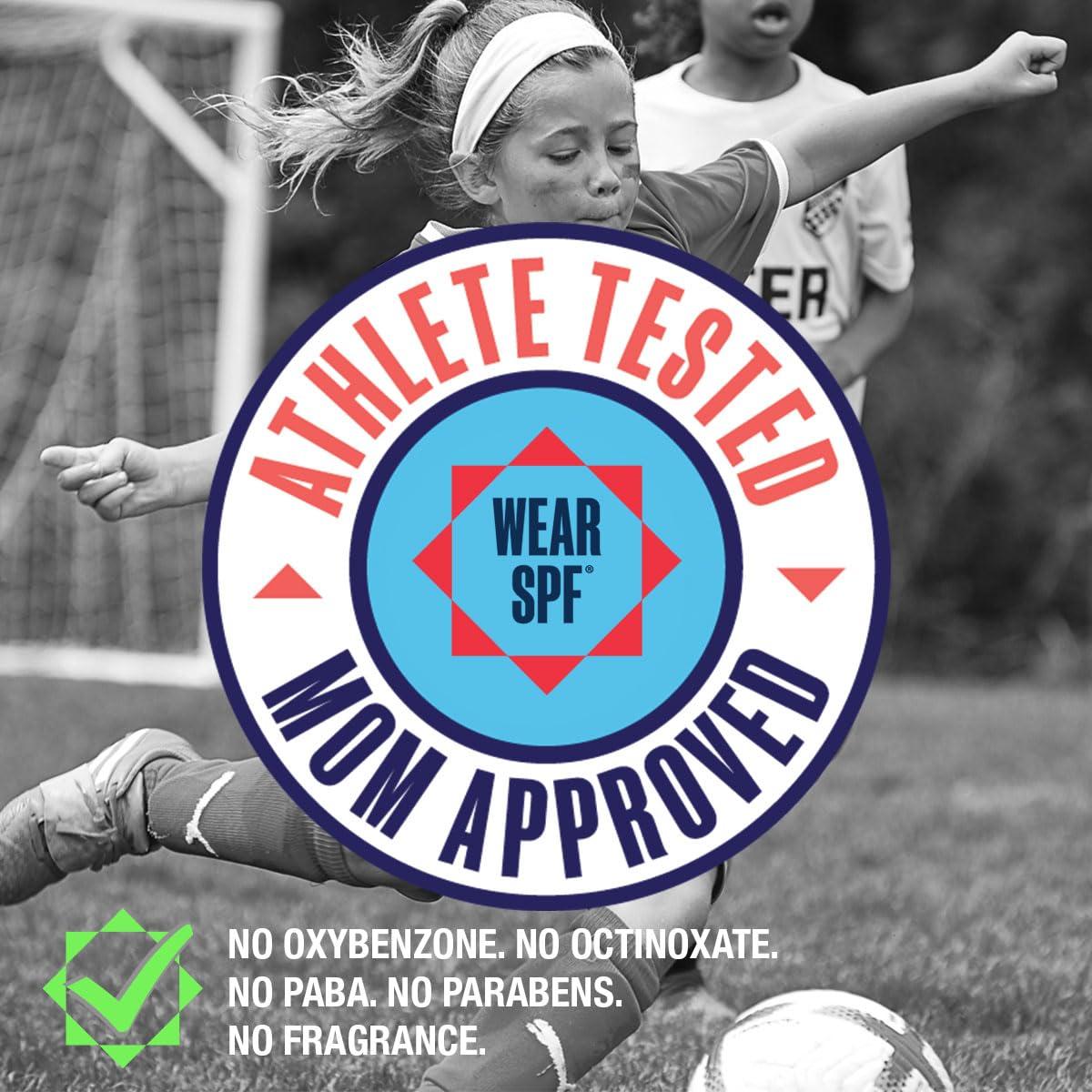 WearSPF Performance Sport Sunscreen Spray  Water & Sweat-Resistant SPF 50 for Athletes