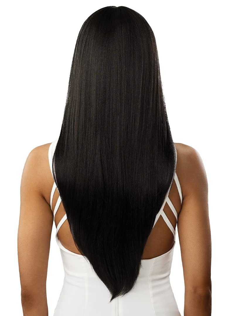 Outre Outre Lace Front Wig - Colorbomb - CHANDICE (1B/DRFF EMERALD GREEN)