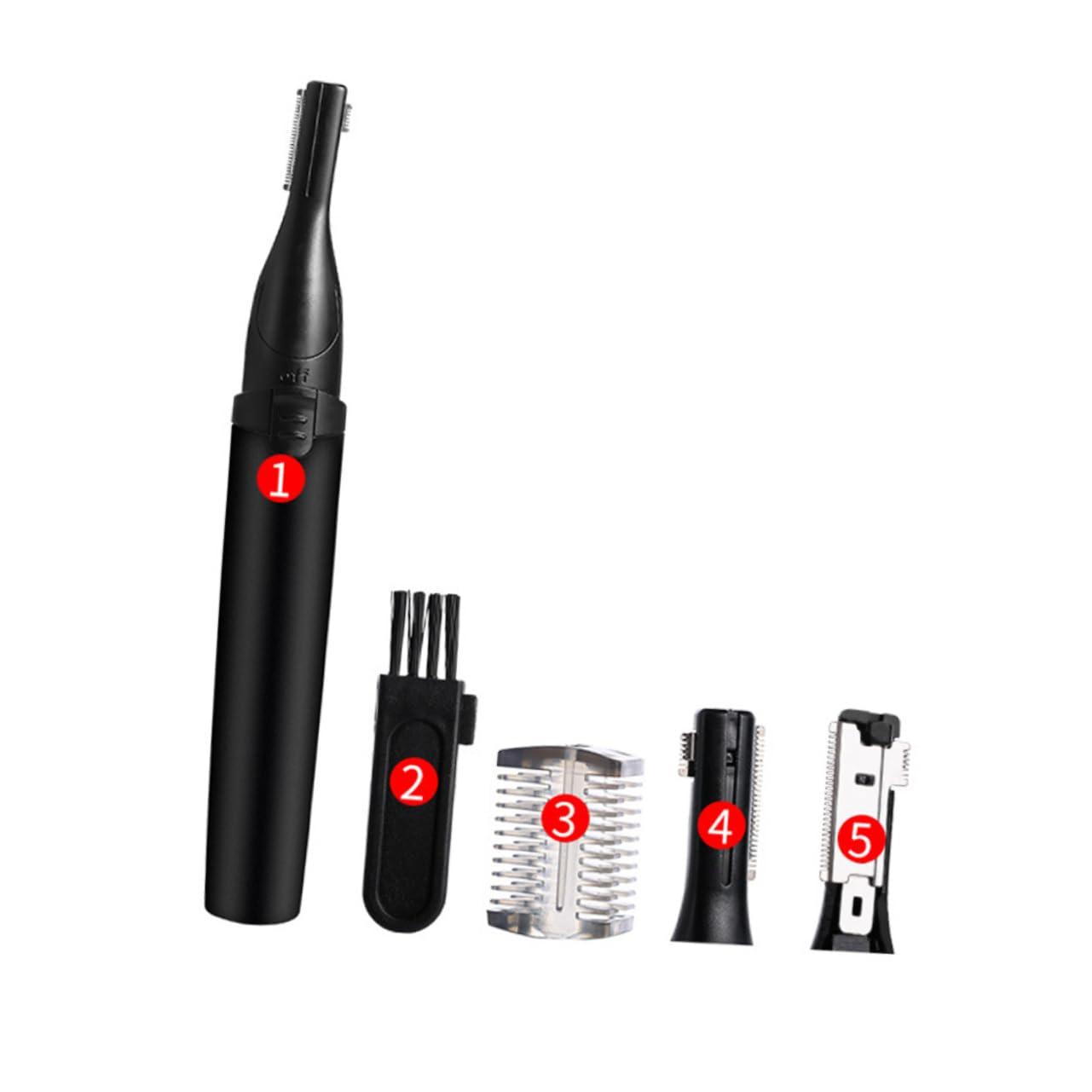 Hemoton Hemoton Eyebrow Shaver Electric Eyebrow Trimmer Trimming Detachable Head Waterproof Perfect for Women Grooming Tool