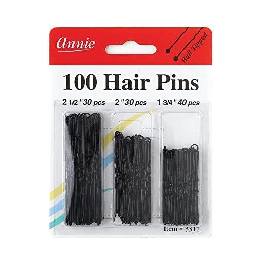 Annie Annie 100 Hair pins Ball Tipped #3317