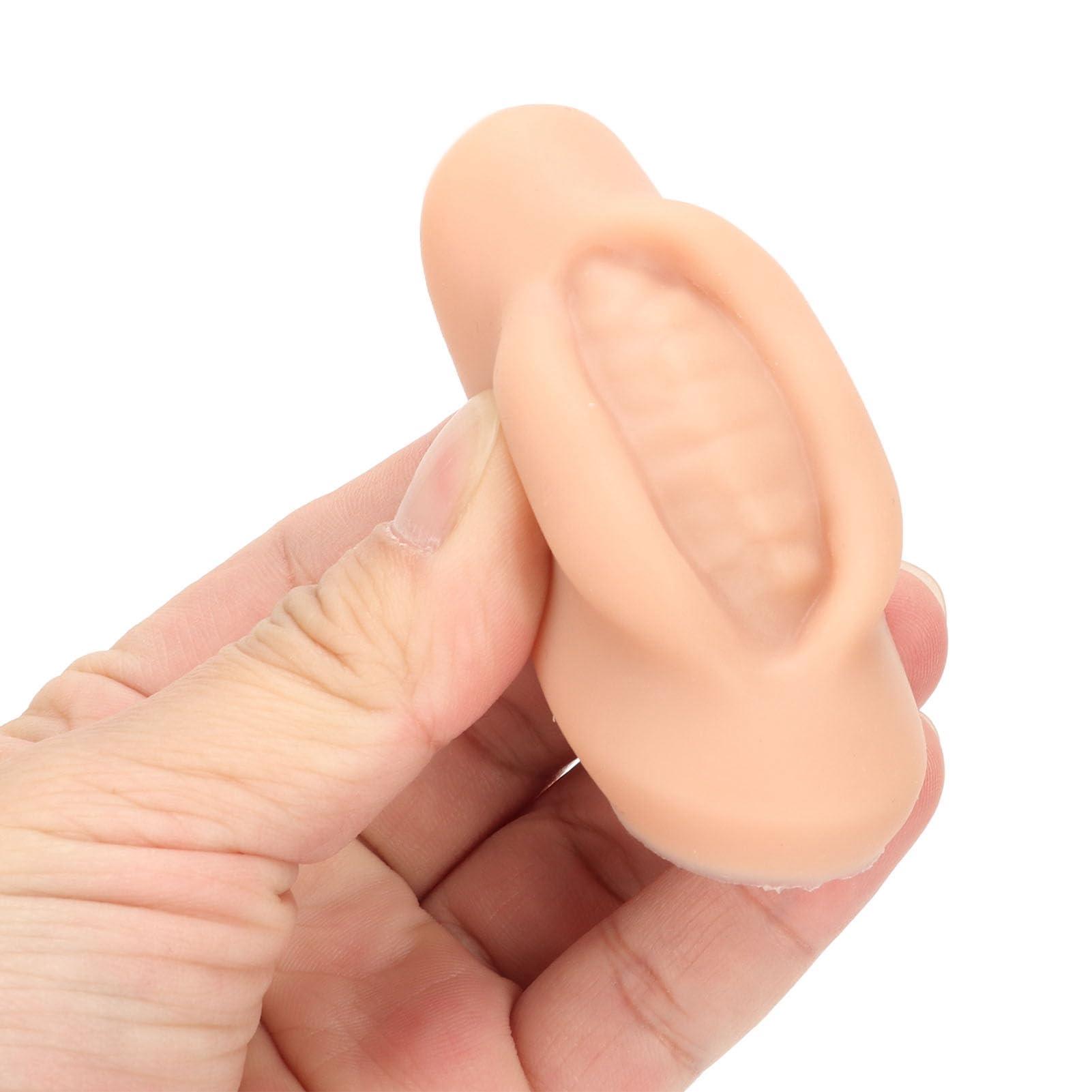 Diydeg Diydeg Fake Lips, 10PCS Silicone Soft Flexible 3D Open Mouth Easy to Apply Colour Practice Lips Highly Reproducible Portable Silicone Lips Model for Makeup Practice (Dark Skin