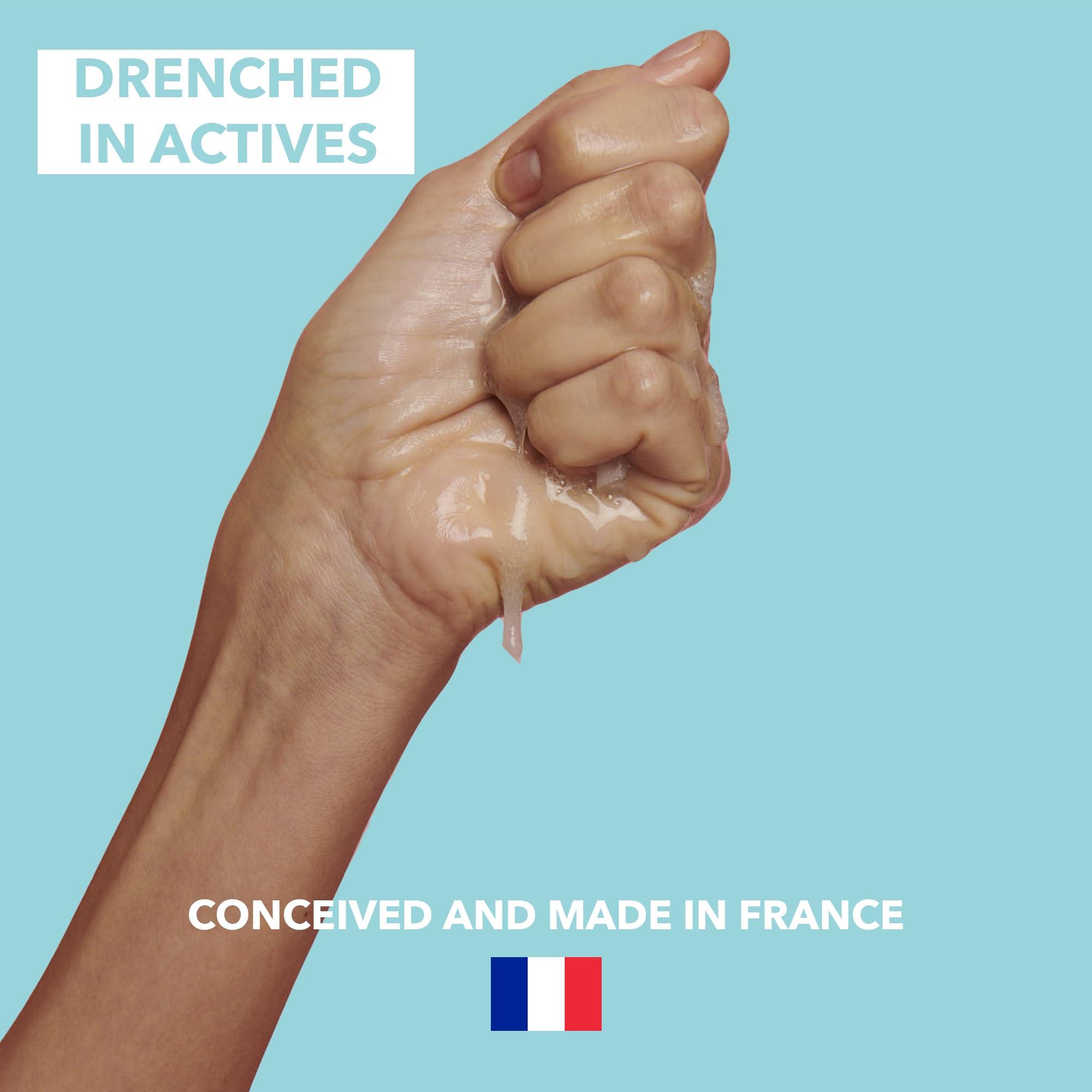 RARE Paris RARE Paris - Carbone Glac - Purifying Carbon Black Facial Sheet Mask - Cleanses & Tightens - With Hamamelis & Mallow - Purifying, Firming & Revitalizing - Multi-Active Serum Formula - 1 Pack