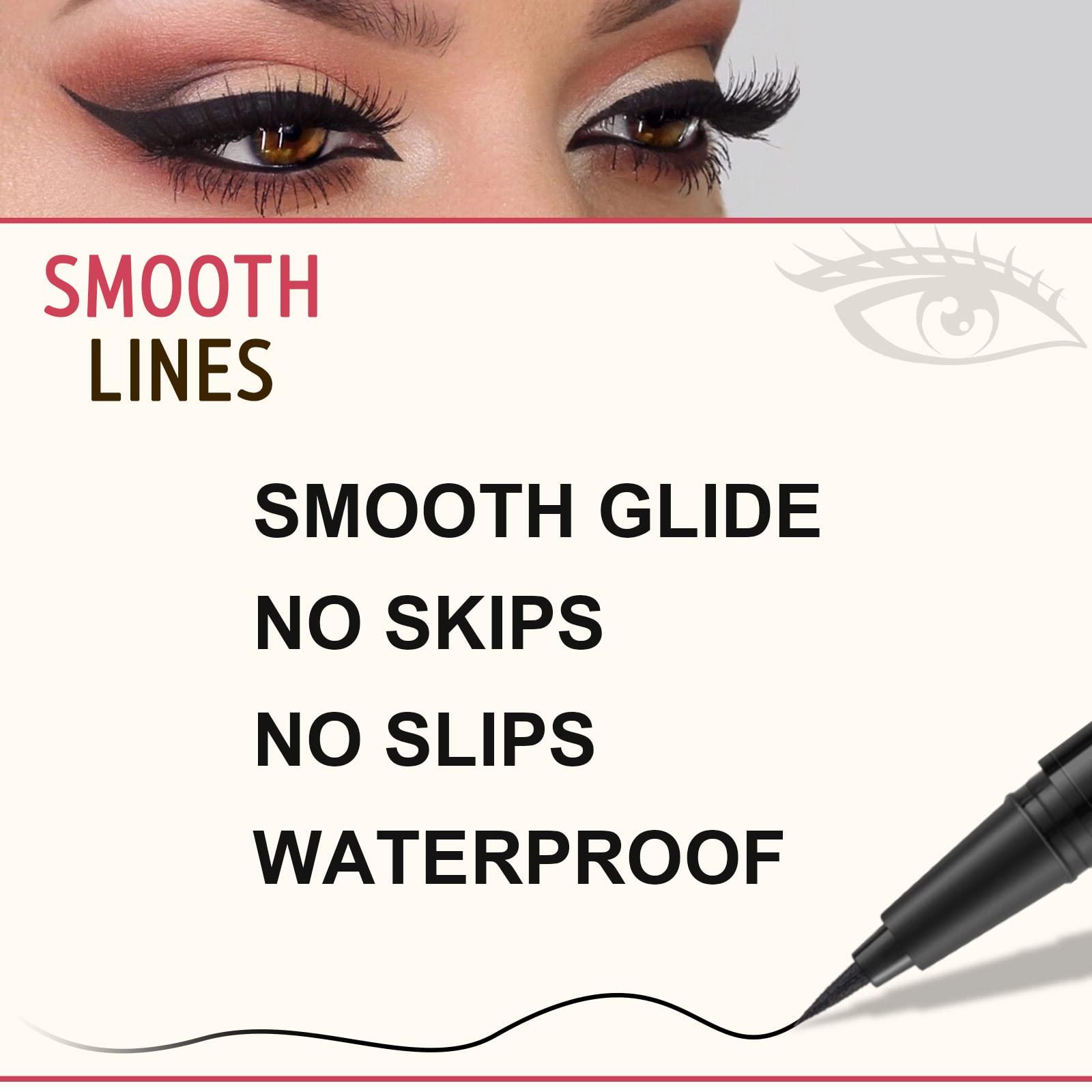 LAVONE Eyebrow Pencil Makeup Kit, with Waterproof 2-IN-1 Microblading Eyebrow Pen, Eyebrow Pomade, Eyeliner and Dual-ended Eyebrow Brush, Brow Pencil Kit for Natural Eyebrows - Auburn