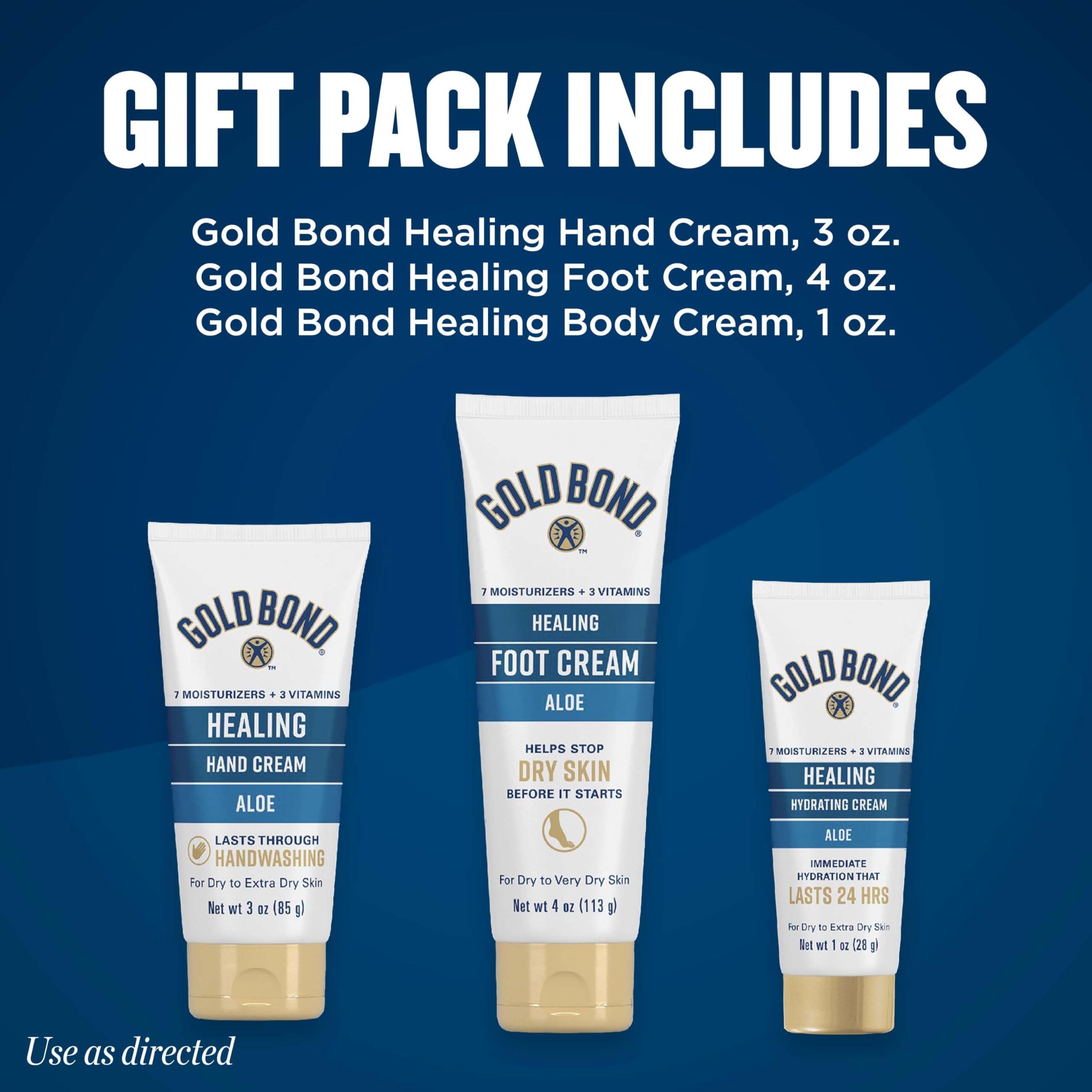 Gold Bond Gold Bond Healing Cream Gift Pack, For Body, Hand & Foot
