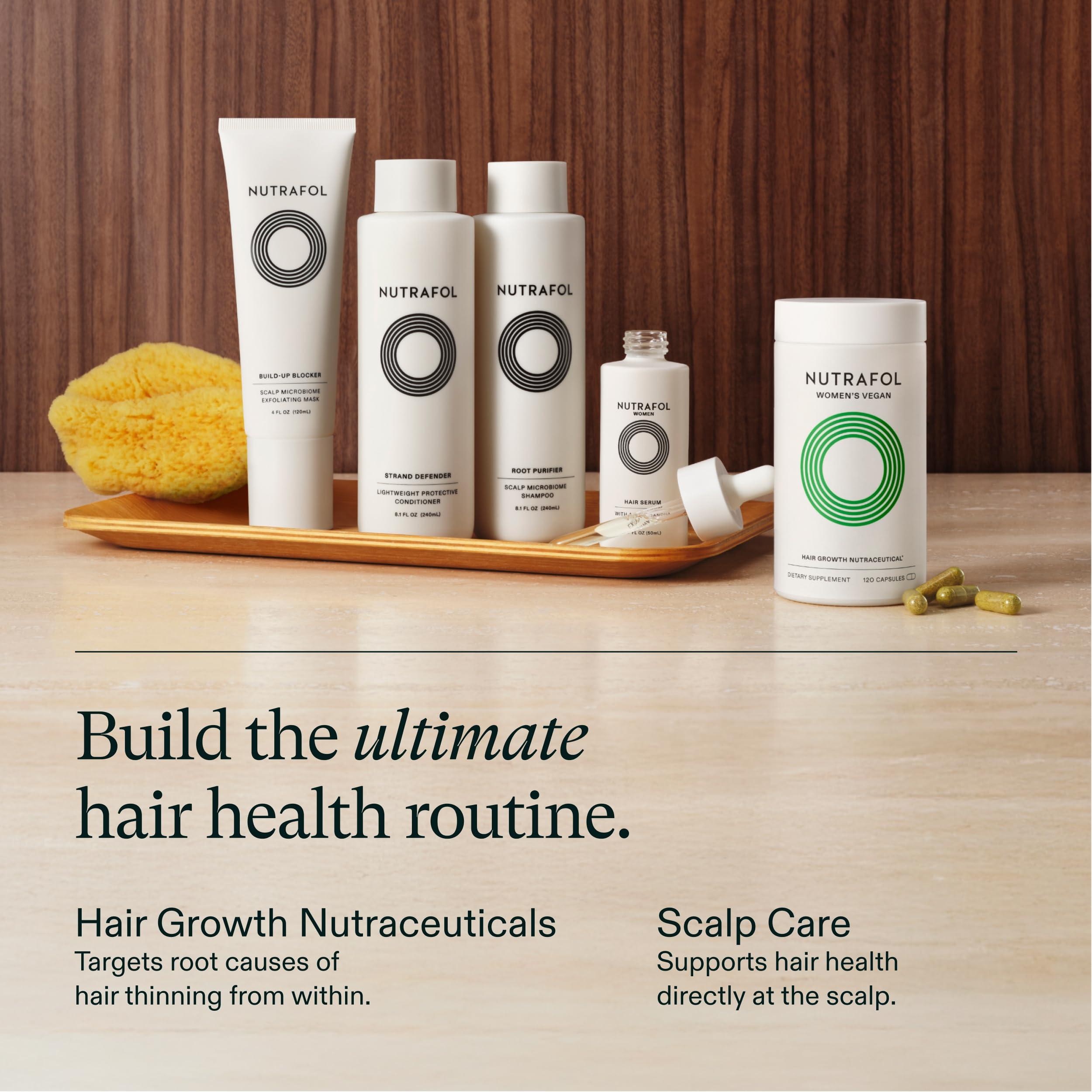 Nutrafol Nutrafol Shampoo, Cleanse and Hydrate Hair and Scalp, Improves Hair Volume, Strength and Texture, Physician-formulated for Thinning Hair, Color Safe, Sulfate Free - 8.1 Fl Oz Bottle