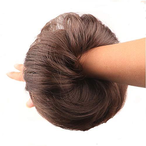 DUBKARTna Hair Bun Extensions Messy Bun Hair Piece Scrunchie Hairpieces Synthetic Donut Updo Hair Pieces for Women Girls