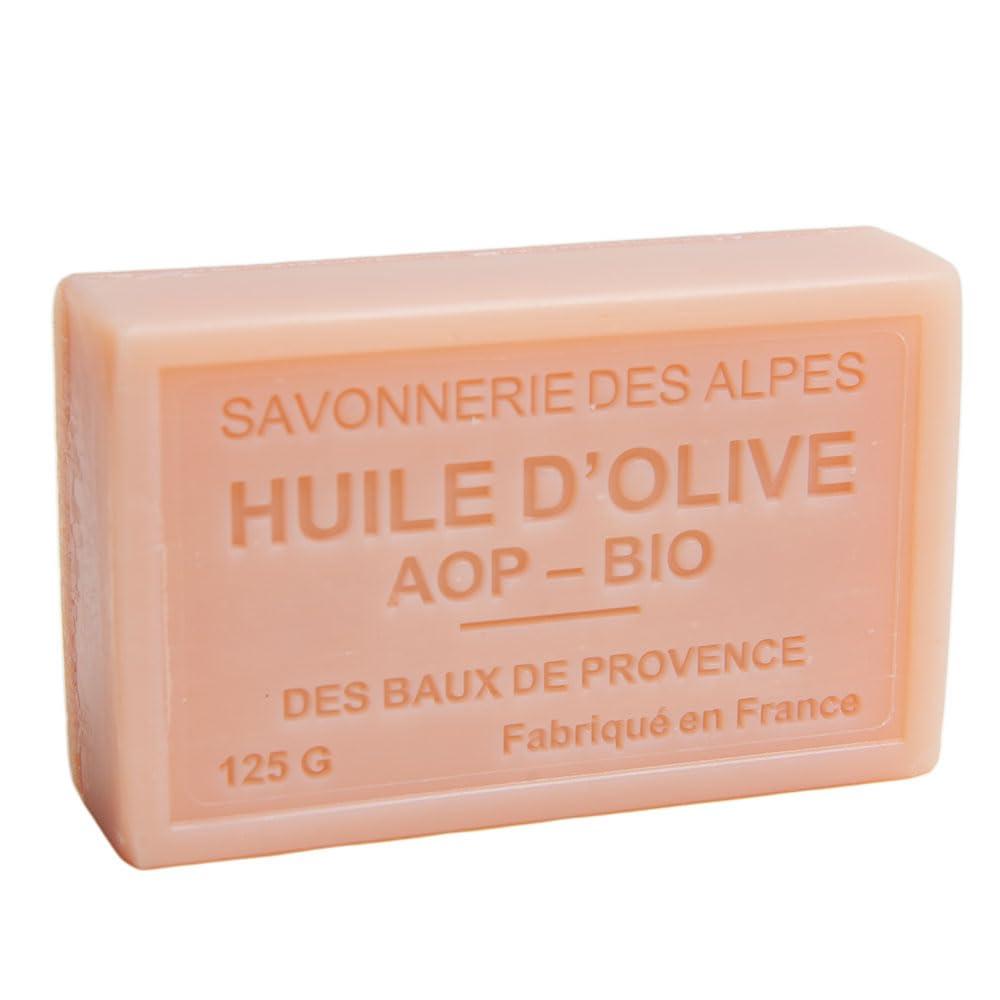 Label Provence Nature Label Provence Nature Savon de Marseille - Nourishing French Soap Made With Pure Organic Olive Oil and Shea Butter - Melon Fragrance - 125 Gram Bar