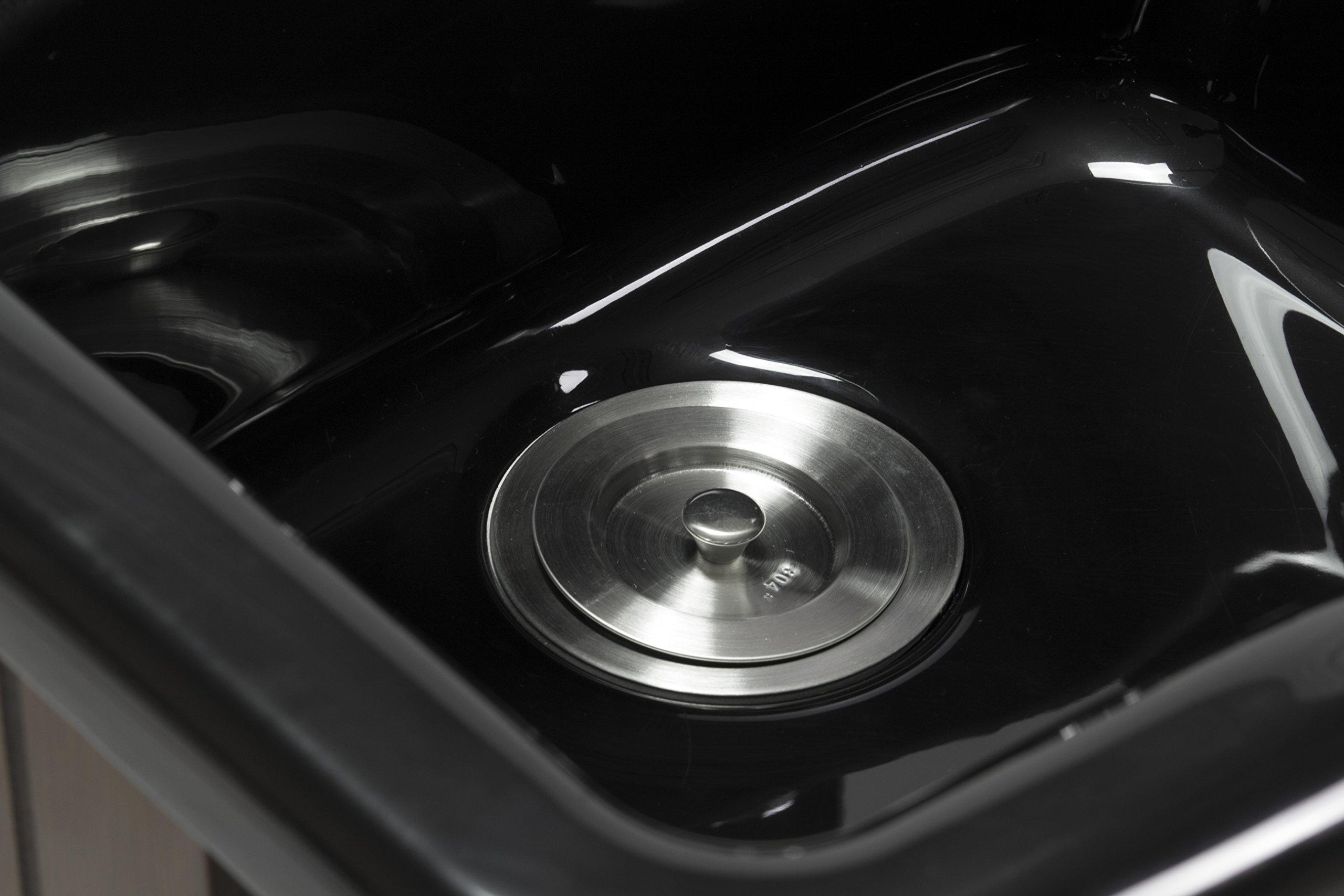 Berkeley Shampoo Cabinet SANDEN II Light Wood w Faucet, Bowl, Drain for Hair Studio Beauty Salon and Spa