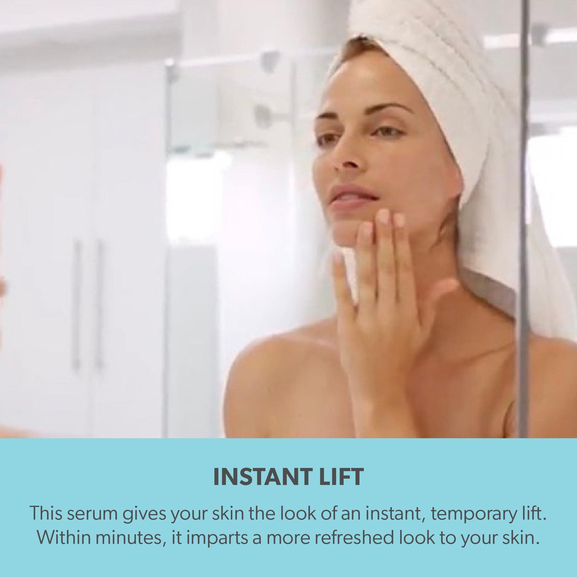 Serious Skincare Serious Skincare INSTA-TOX Instant Wrinkle Smoothing Serum - Improves appearance of Fine Lines & Wrinkles - Temporary Skin Tightener - Instant Line Filler - Two .75 Fl Oz Tubes (2Pack)