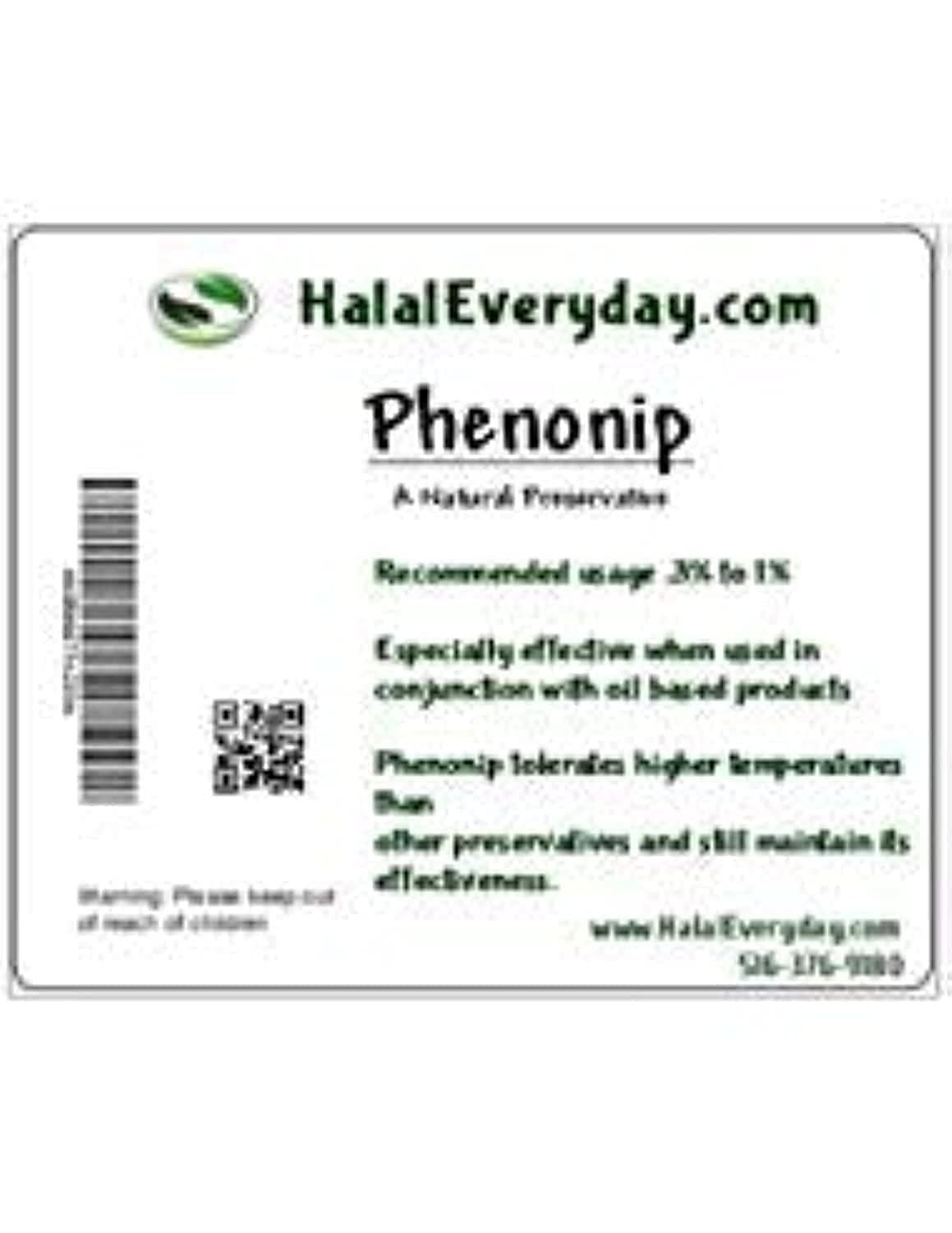 SaaQin Phenonip - Preservative Used for Lotion, Cream, Lip Balm or Body Butter 2 Oz - Enough preservative to support approximately 12 lbs. of product