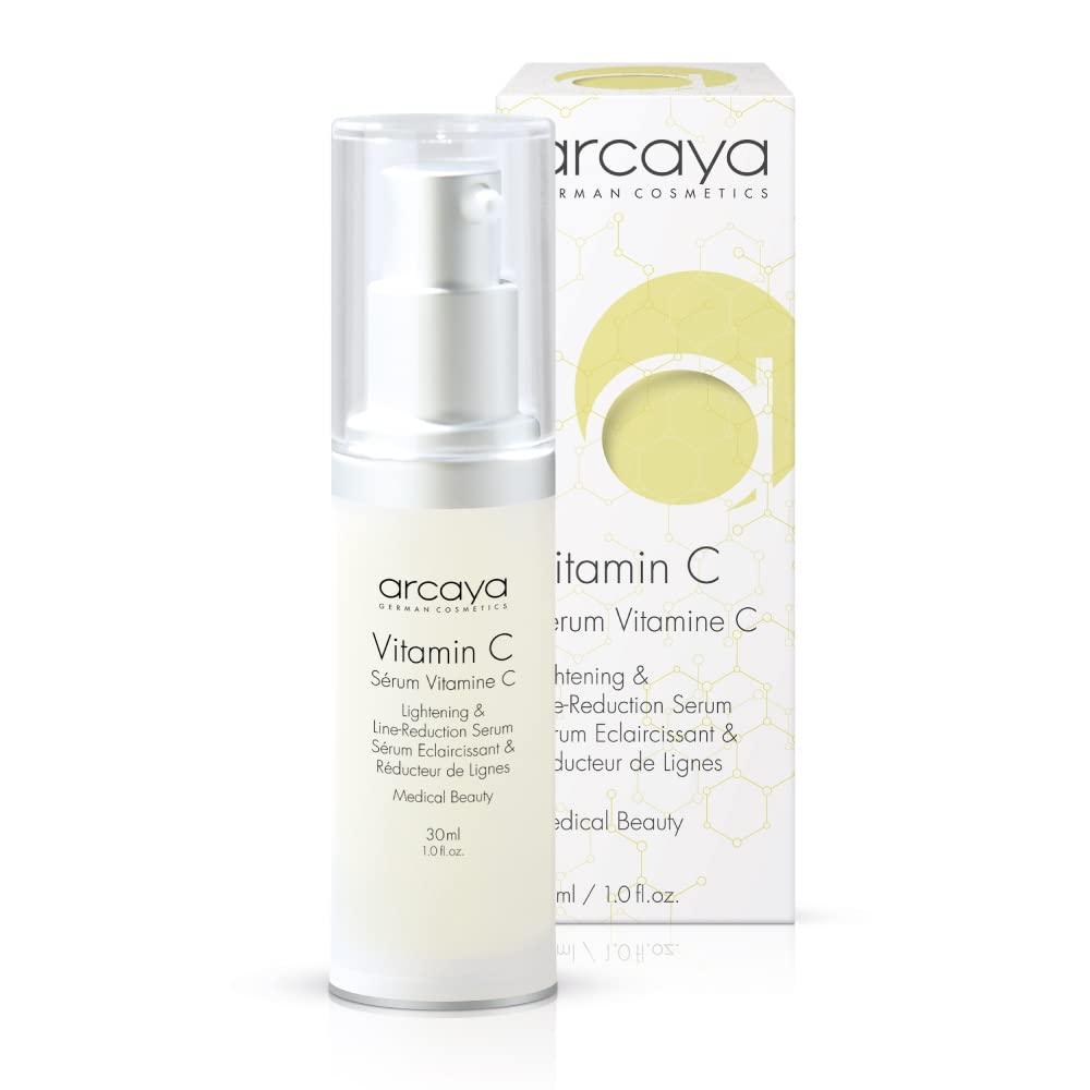 arcaya Anti-Ageing Serum with Vitamin C | for Pigment Spots, Unevenness and Wrinkles