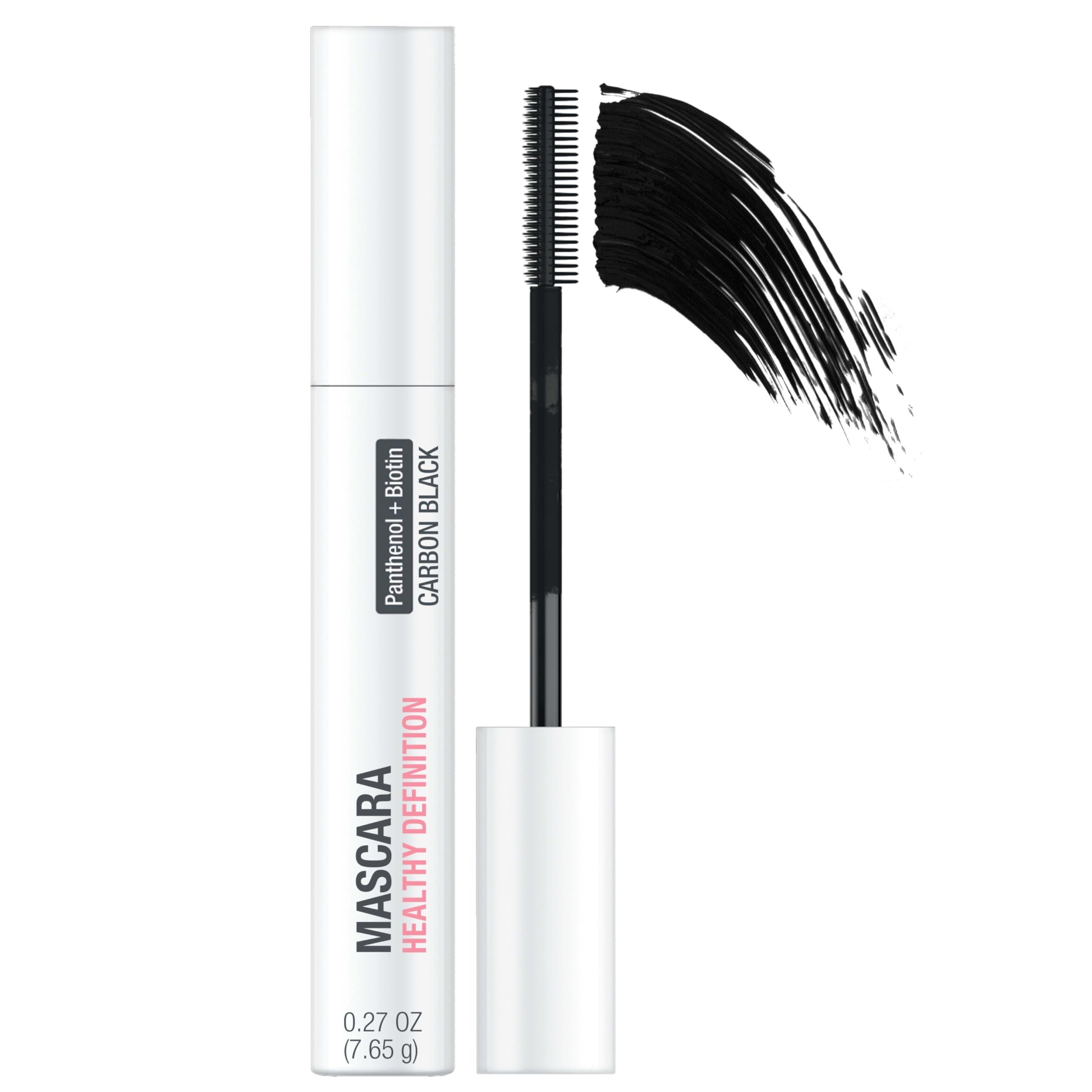 Neutrogena Neutrogena Healthy Definition Mascara, Eyelash Mascara Defines, Lifts, Curls, Lengthens & Volumizes Lashes, Dual-Sided Mascara Comb + Brush for Natural Application, Carbon Black, 0.27 oz