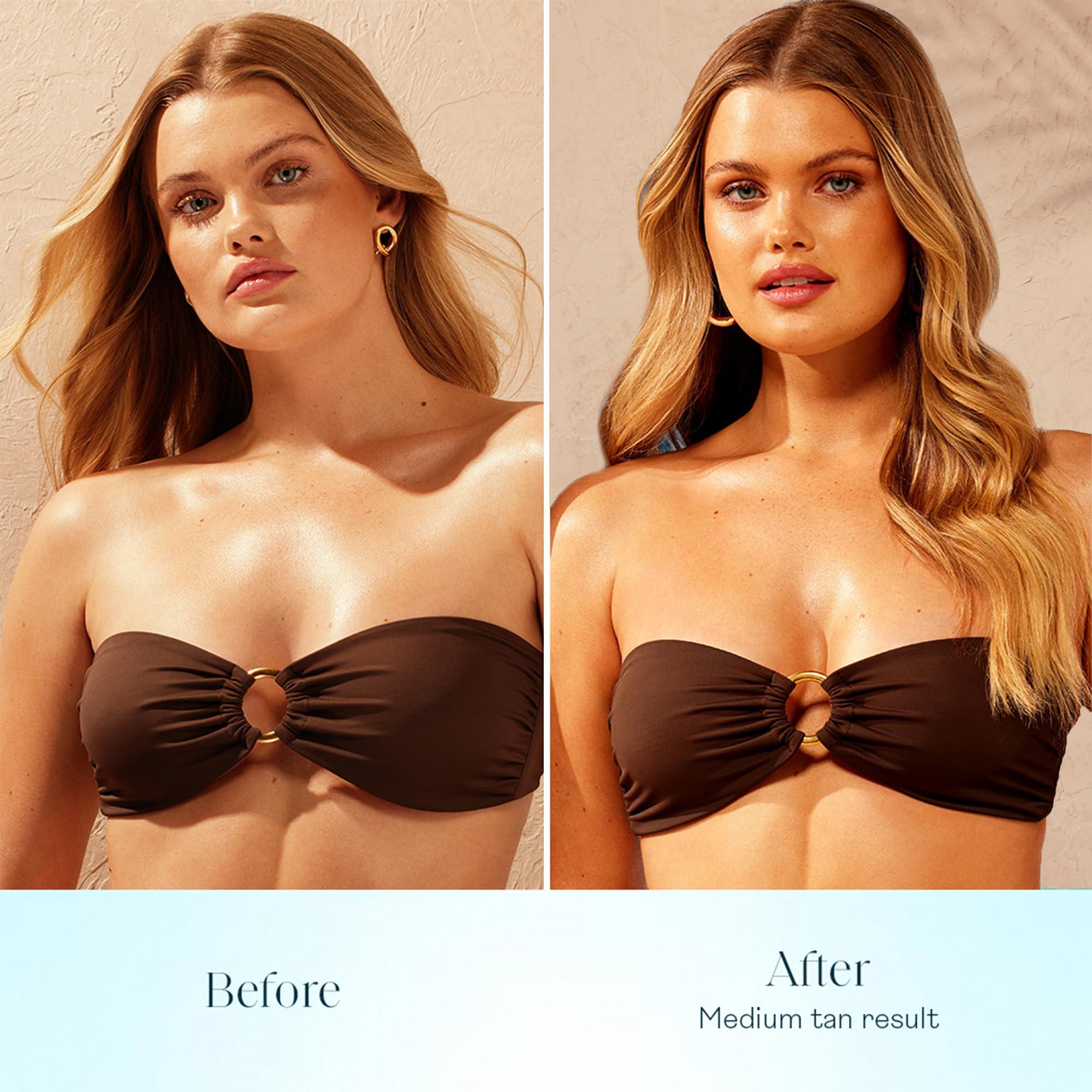 St.Tropez St.Tropez Self Tan Express Mousse, Fast Acting Fake Tan, Develops in 1-3 Hours, Streak-Free Finish, Vegan, Natural & Cruelty Free, 3.4 Fl Oz