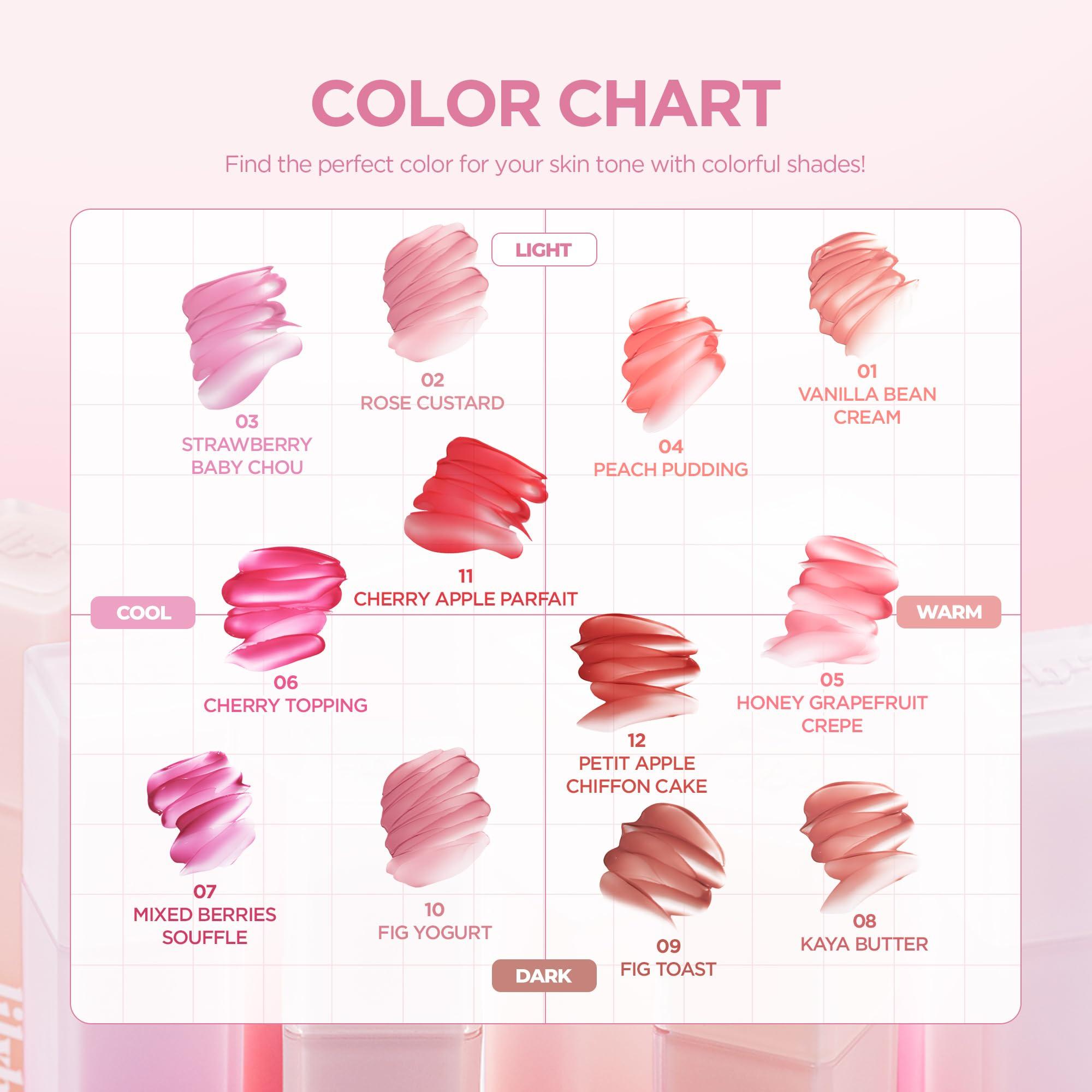 lilybyred lilybyred Sweet Liar Milky Tint Mixtape Edition 4g - Moisturizing Hydro Matte Lip Tint with Soft Milky Finish (01 Vanilla Bean Cream, One size)