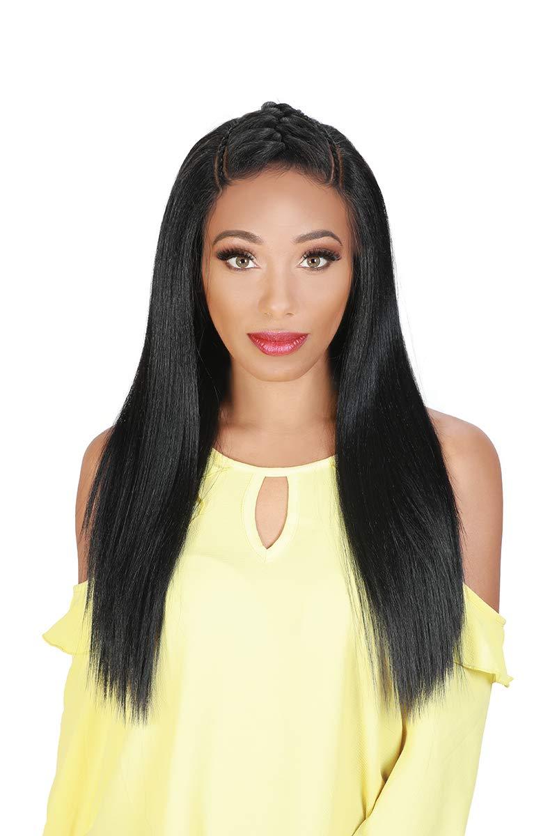 Zury Zury SiS Synthetic 13x4 Free Part Swiss Lace Front Wig - H BRIT (3TF ORANGE)
