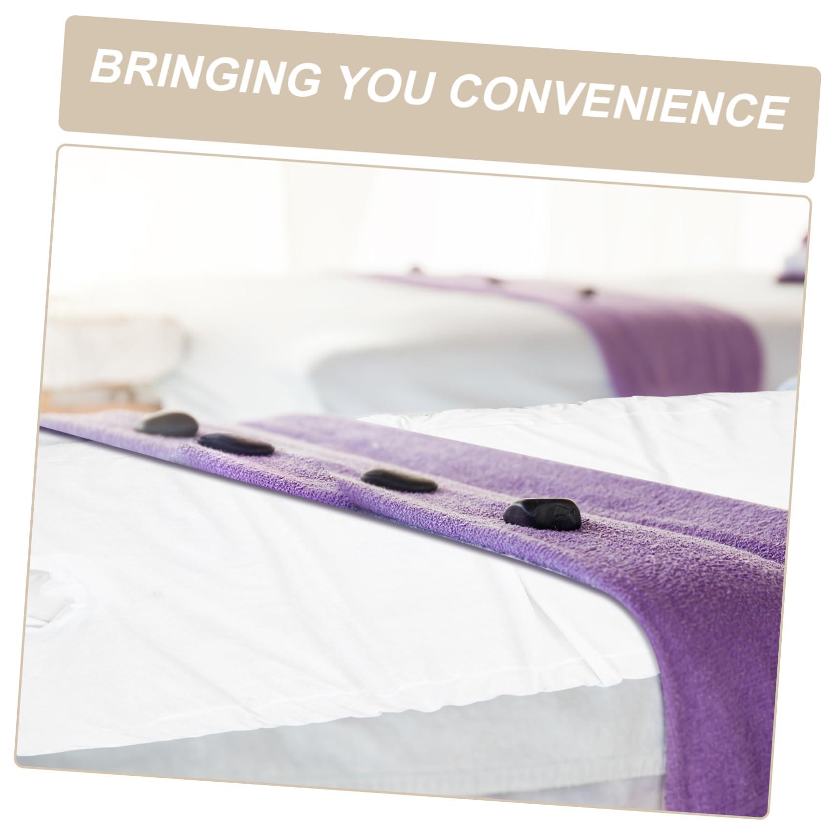 Outanaya Outanaya Massage Bed Cover Face Hole 70x190cm White Breathable Sturdy for Salon Home