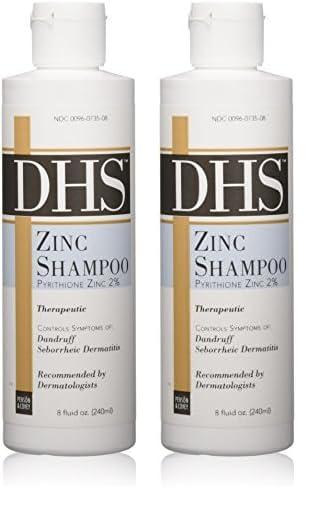 DHS DHS Zinc Shampoo 8 oz (DHS-3798) (Pack of 2)