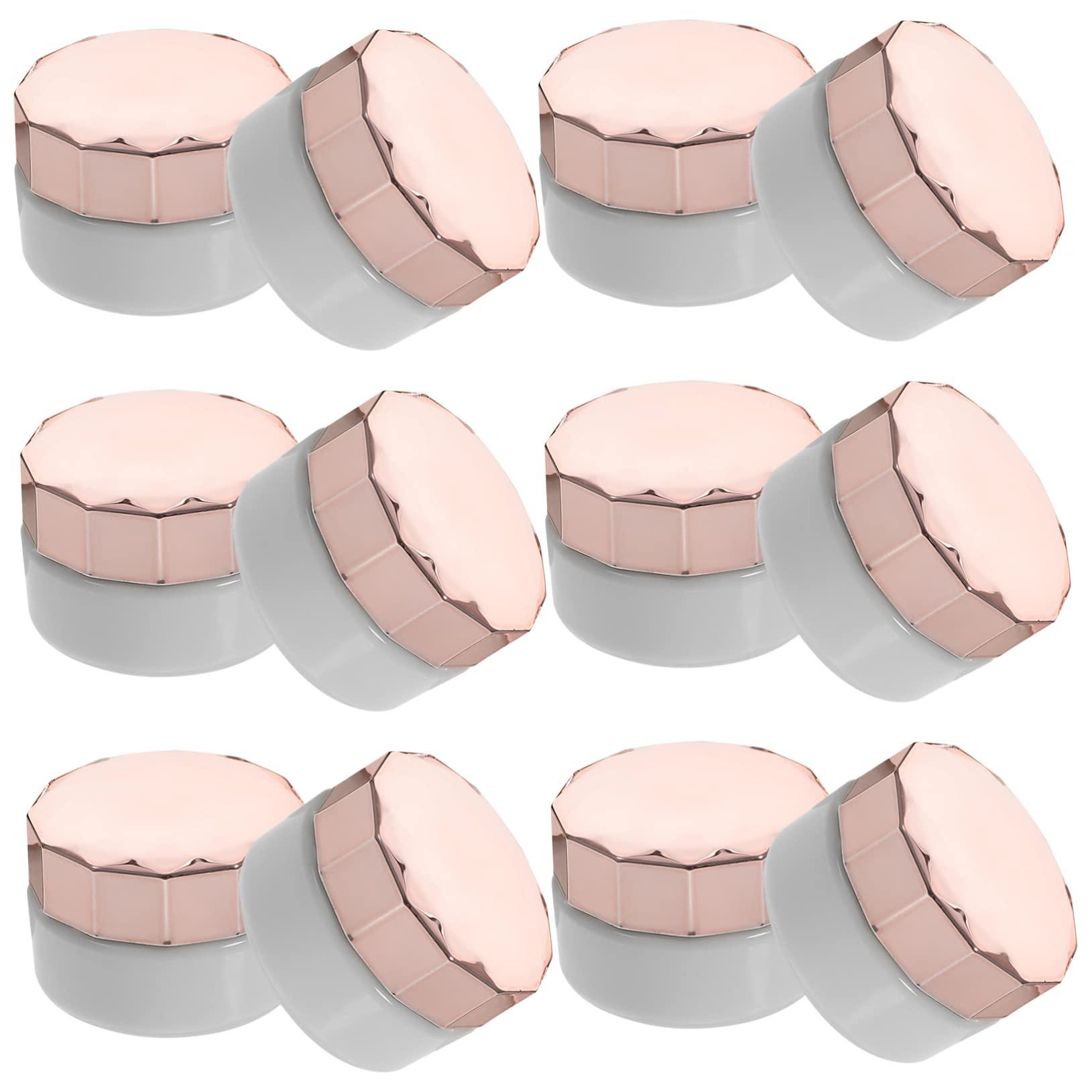 minkissy minkissy 3sets Refillable Plastic Makeup Jars Sufficient Quantity for Different Skin Care Products Easy to Clean 12pcs*3