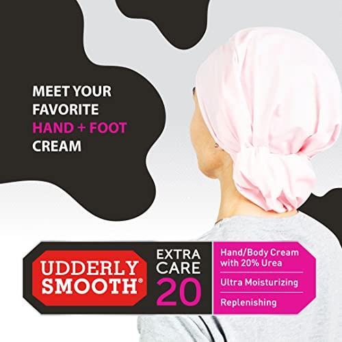 UDDERLY SMOOTH Udderly Smooth Extra Care Hand/Body Deep Moisturizing Cream with 20% Urea, Unscented, 8 Ounce