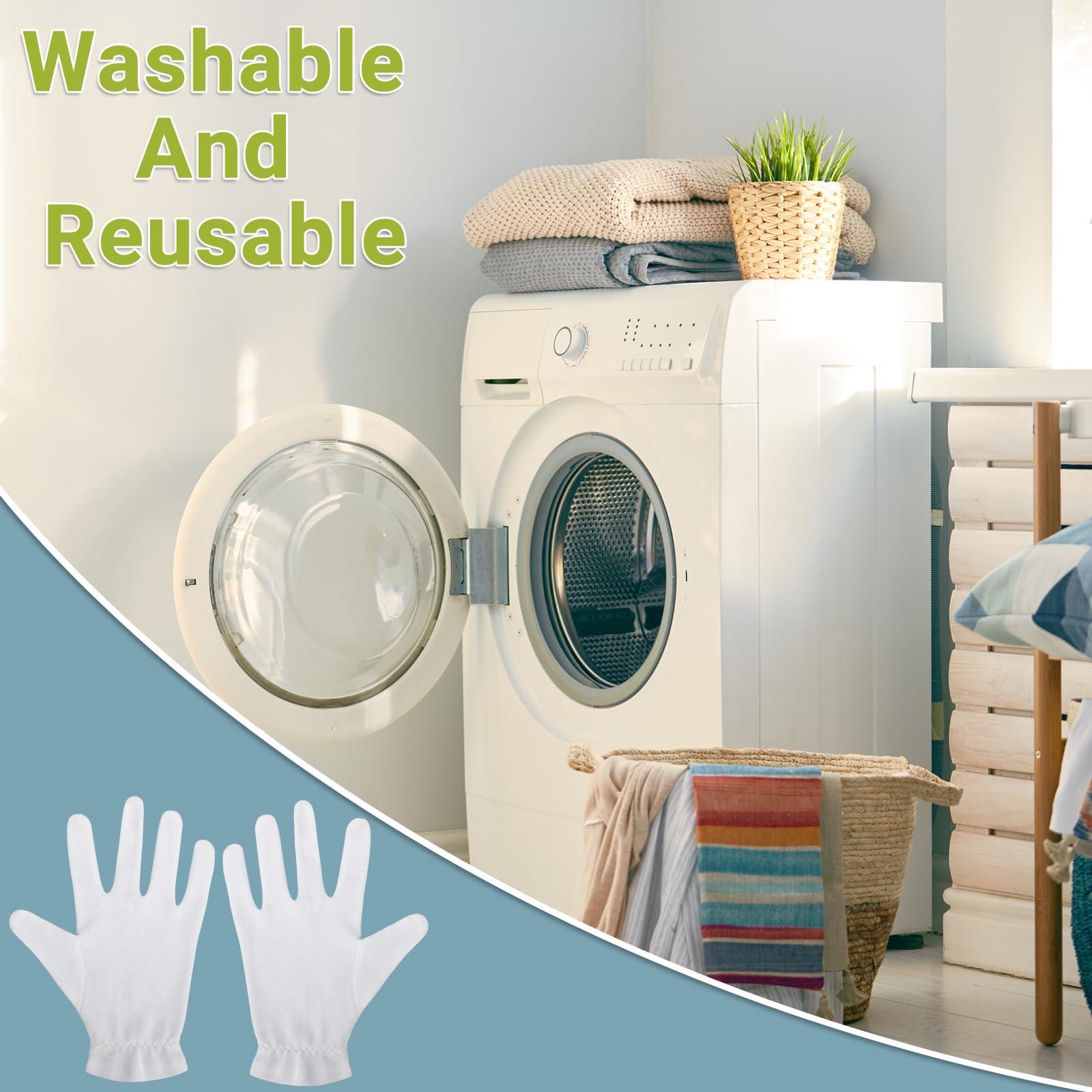 ENPOINT Enpoint White Cotton Gloves 10 Pairs, Elastic Closure Large White Gloves Women Men, Breathable Art Glove Photography Gloves Archival Gloves Cotton Gloves for Coin Handling Jewelry Art Handling