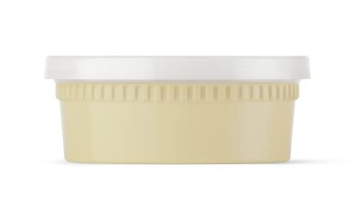 Plant Guru Raw Cocoa Butter 8 oz. 100% Pure Natural Unrefined FOOD GRADE Arriba Nacional Cacao Bean, Great For Chocolate Making, Soap, Lip Balm and Moisturizer For DIY Body Butters