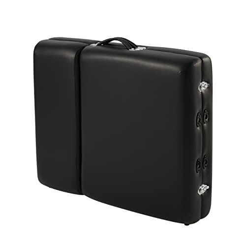 Master Massage Master Massage Violet-Tilt 29.5''Liftback Tilting Salon Aluminum Massage Table Package(Black)