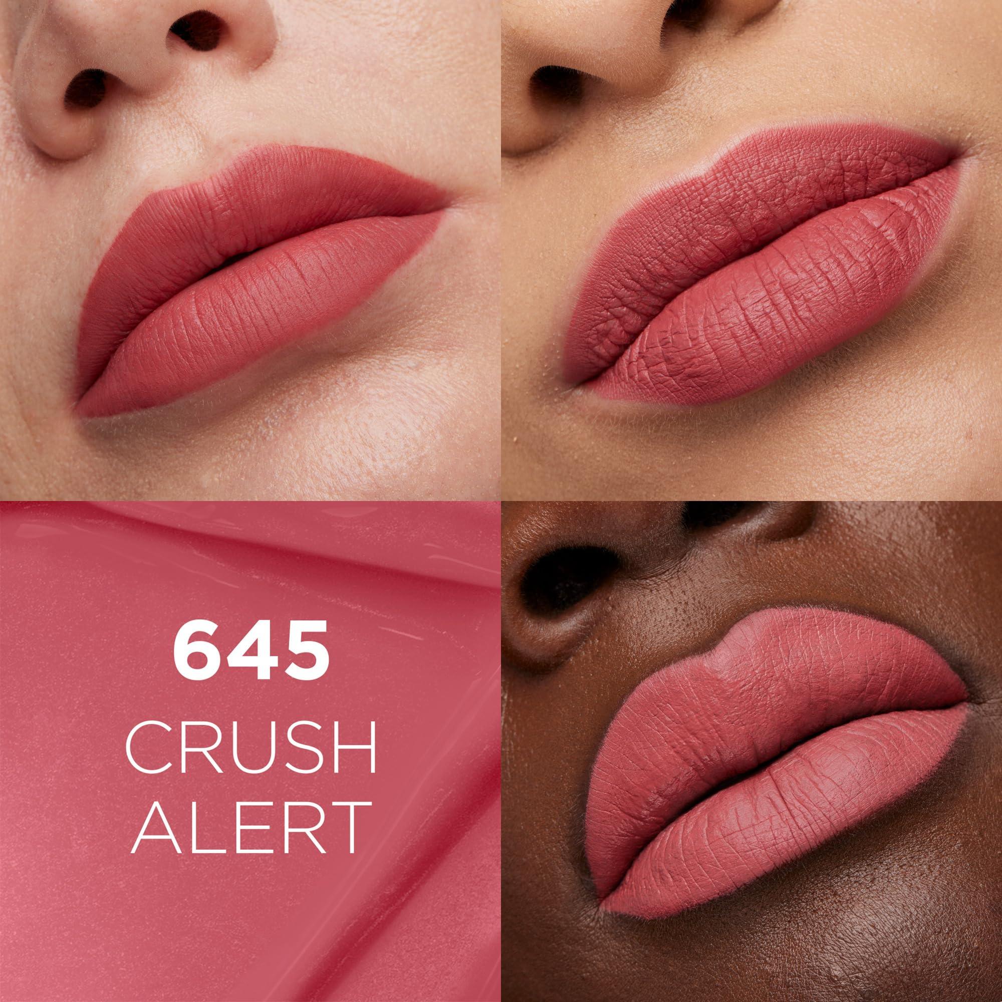 LOral Paris L\'Oreal Paris Infallible Matte Resistance Liquid Lipstick, up to 16 Hour Wear, Crush Alert 645, 0.16 Fl Oz