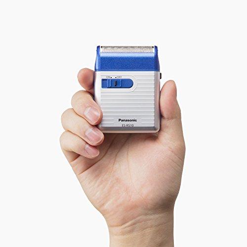 Panasonic Panasonic Men's Shaver for Traveler ES-RS10-A Blue | DC3V (2 x AA Alkaline) (Japan Model)