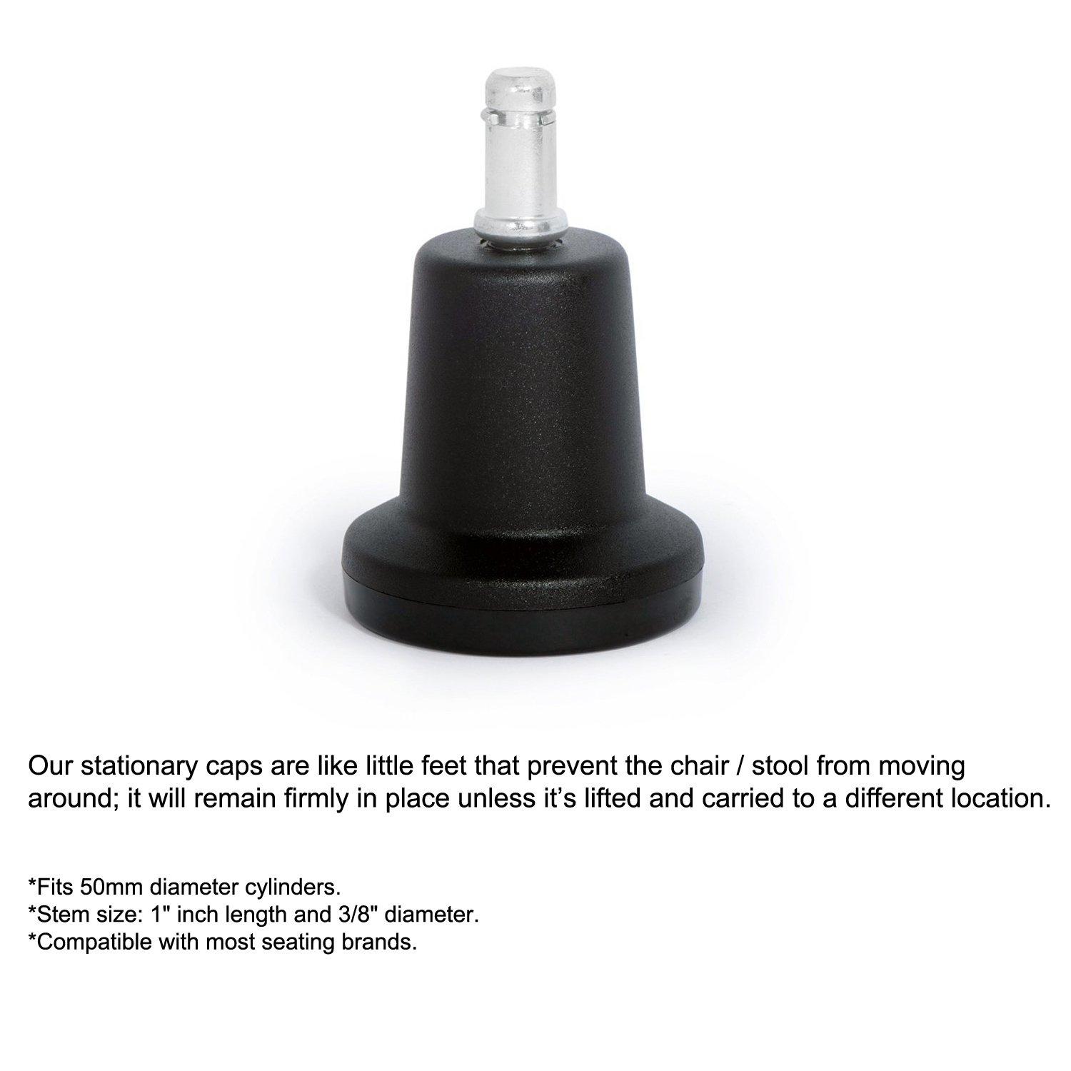 Perch Chairs & Stools Perch 360 Degree Height Adjustable Stationary Massage Therapy Swivel Stool | Desk Height | 300-Pound Weight Capacity | (Newport Fabric)