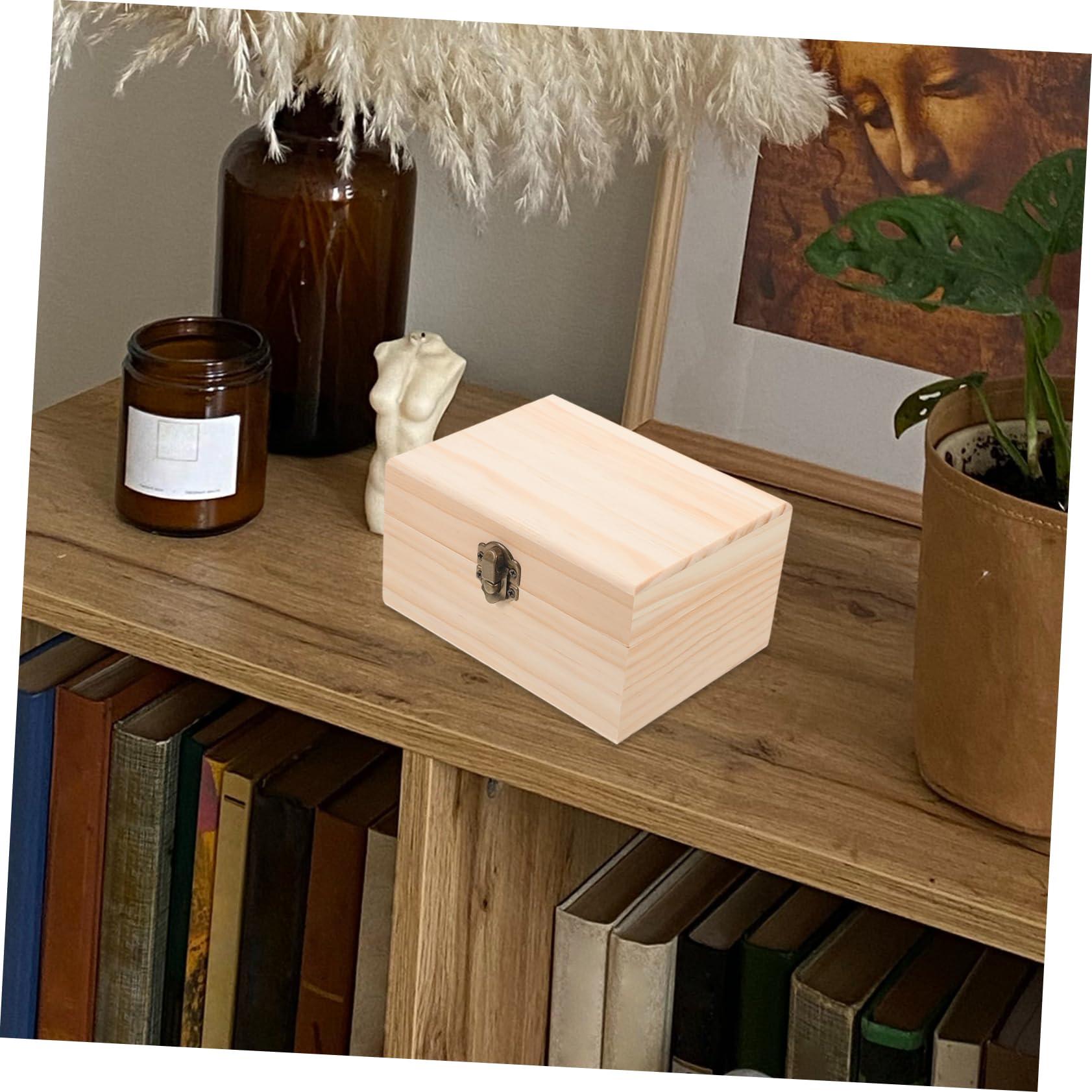 CHILDWEET CHILDWEET Wooden Essential Oil Storage Box Case 12 Compartments Essential Oil Holder Organizer Clean Desktop Accessory