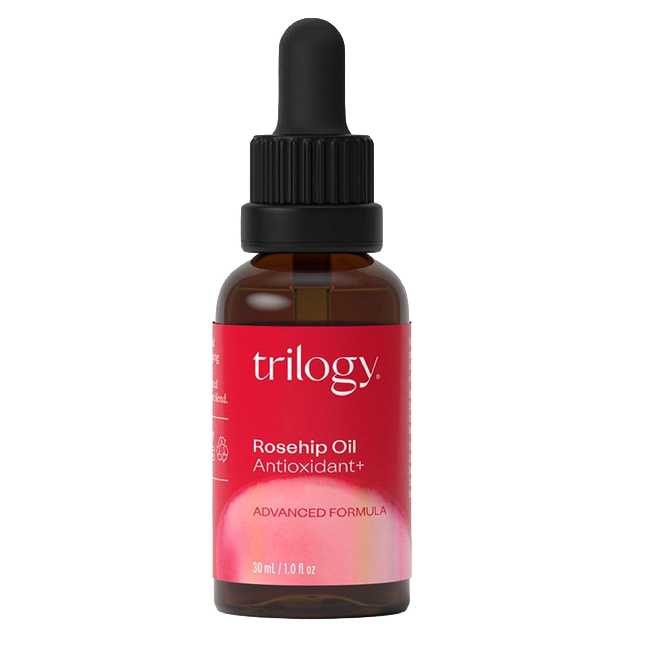 Trilogy Trilogy Rosehip Oil Antioxidant+, Certified Organic Hydration & Repair Beauty Oil, 1.0 fl oz